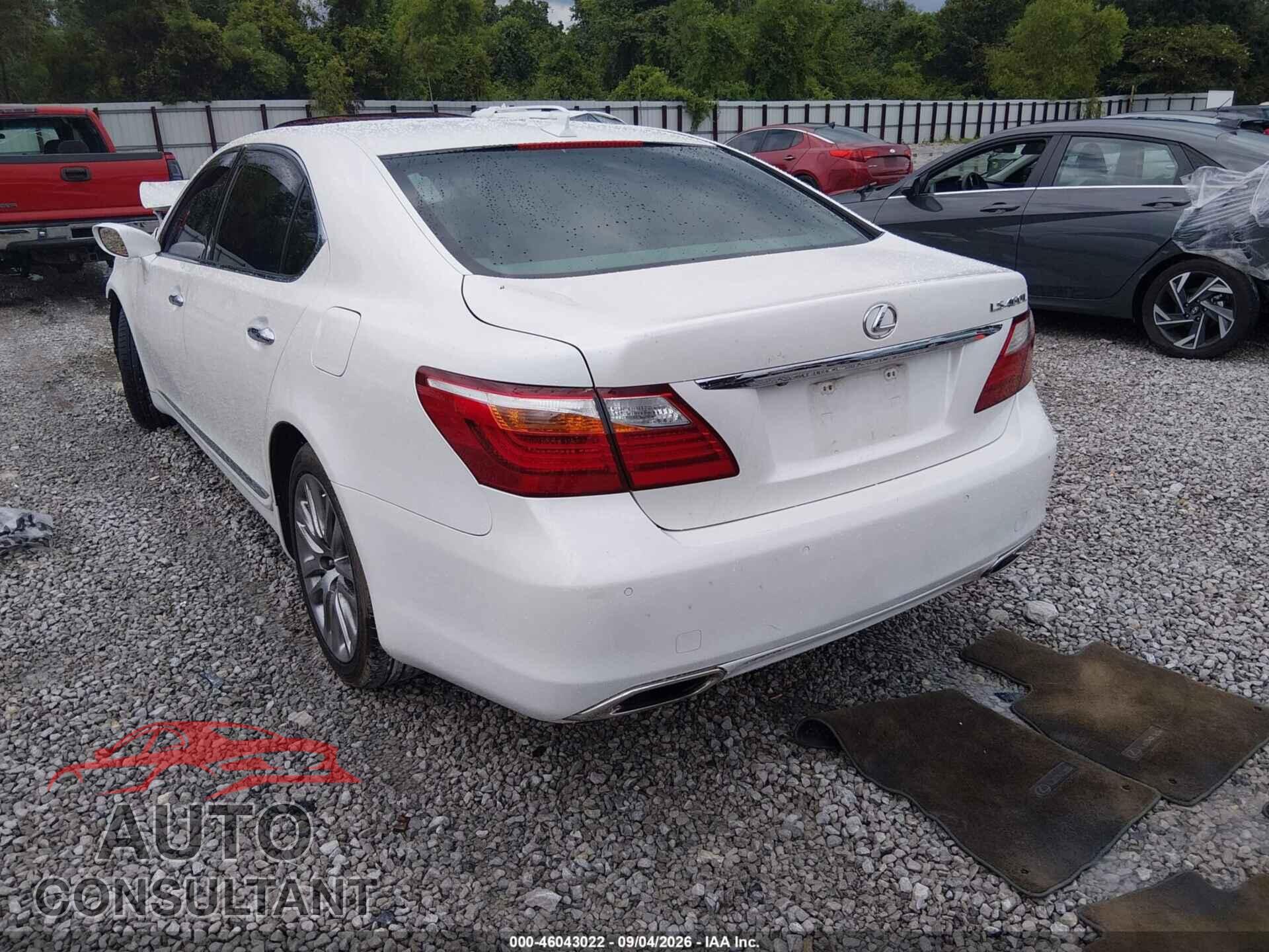LEXUS LS 460 2012 - JTHGL5EF7C5046186
