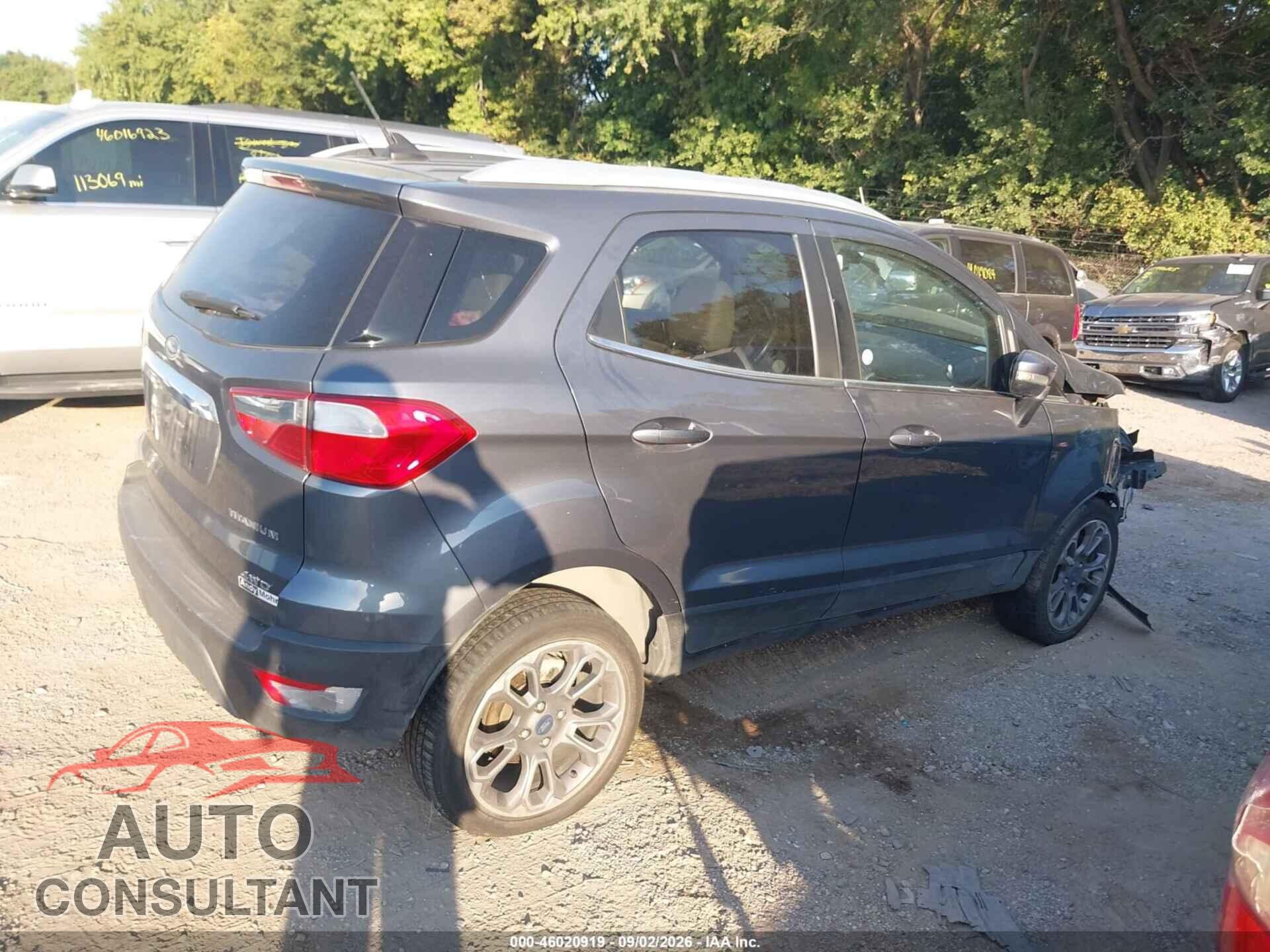 FORD ECOSPORT 2021 - MAJ6S3KL1MC412922
