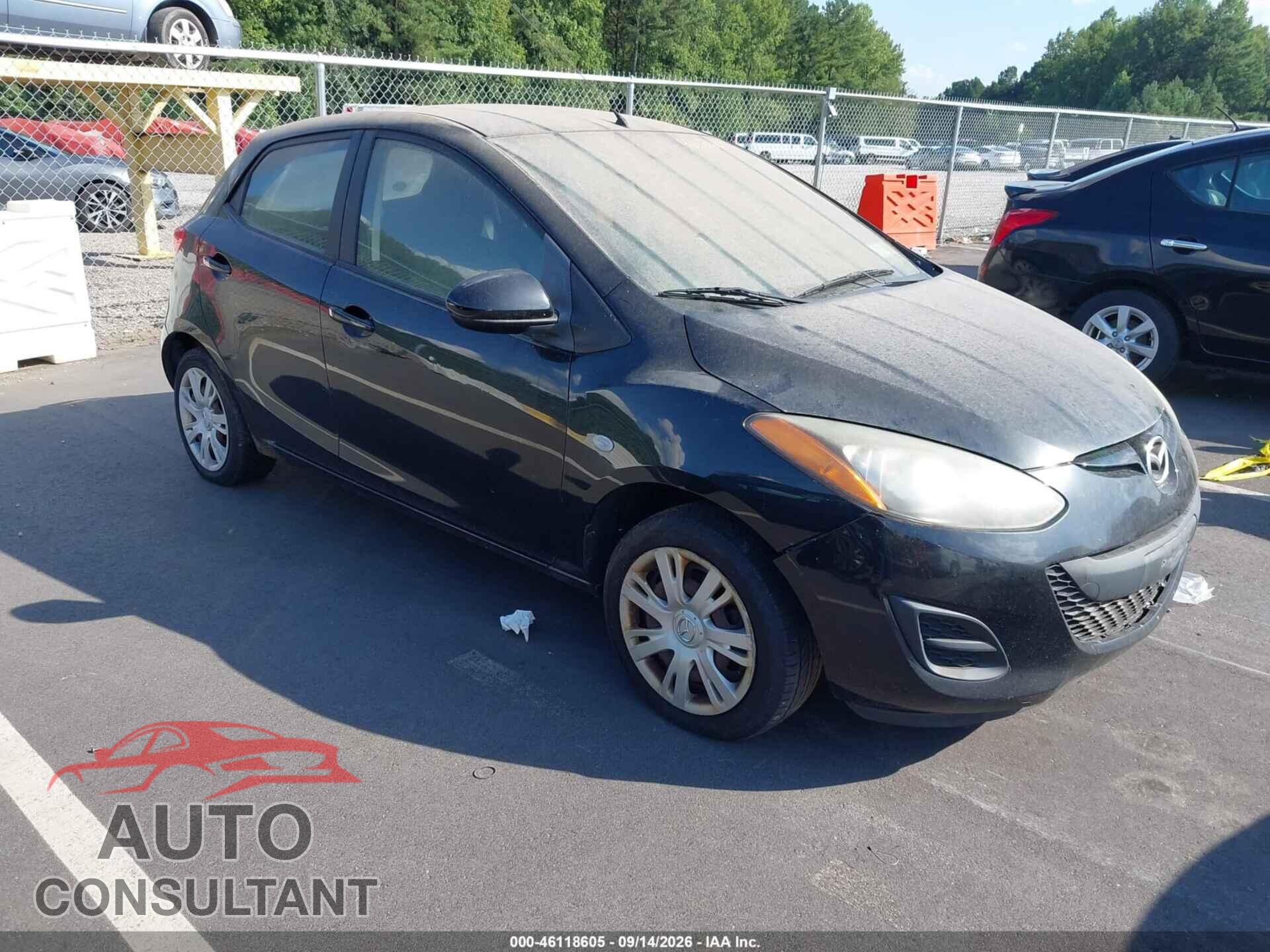 MAZDA MAZDA2 2013 - JM1DE1KZ7D0166820