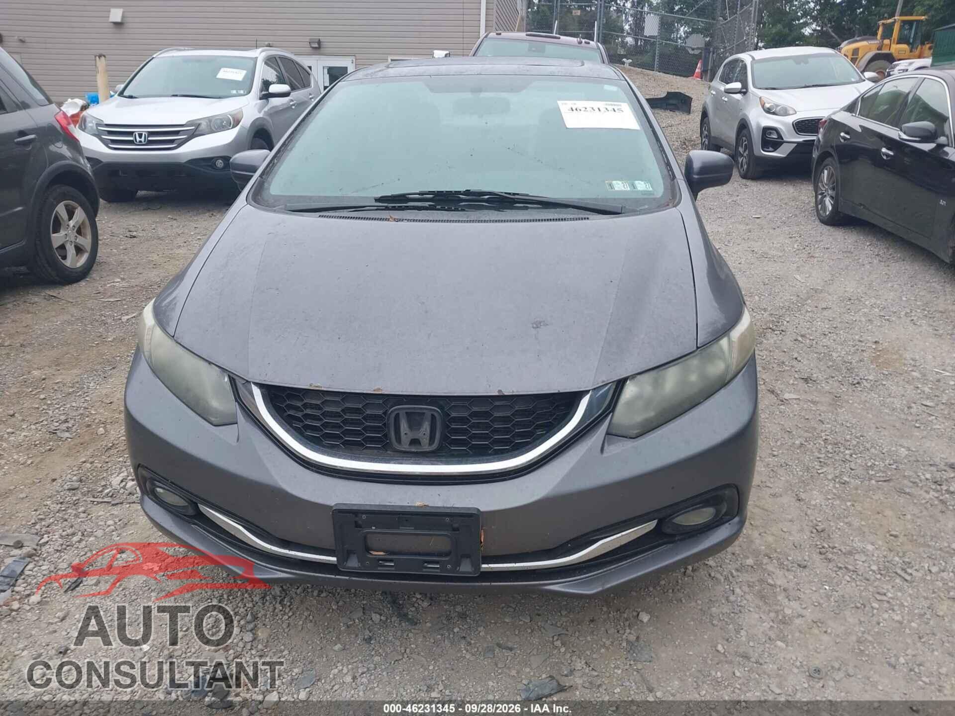 HONDA CIVIC 2014 - 19XFB2F95EE247227