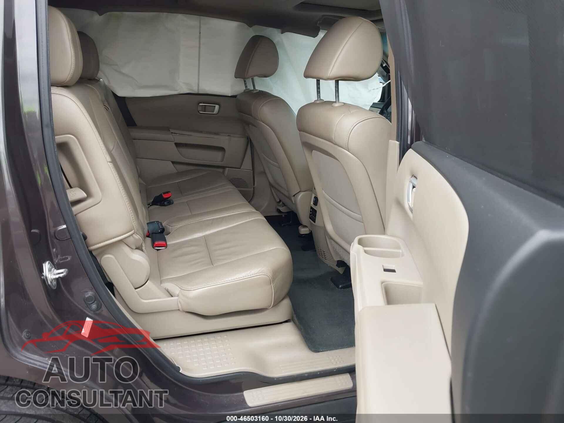 HONDA PILOT 2014 - 5FNYF3H99EB009262