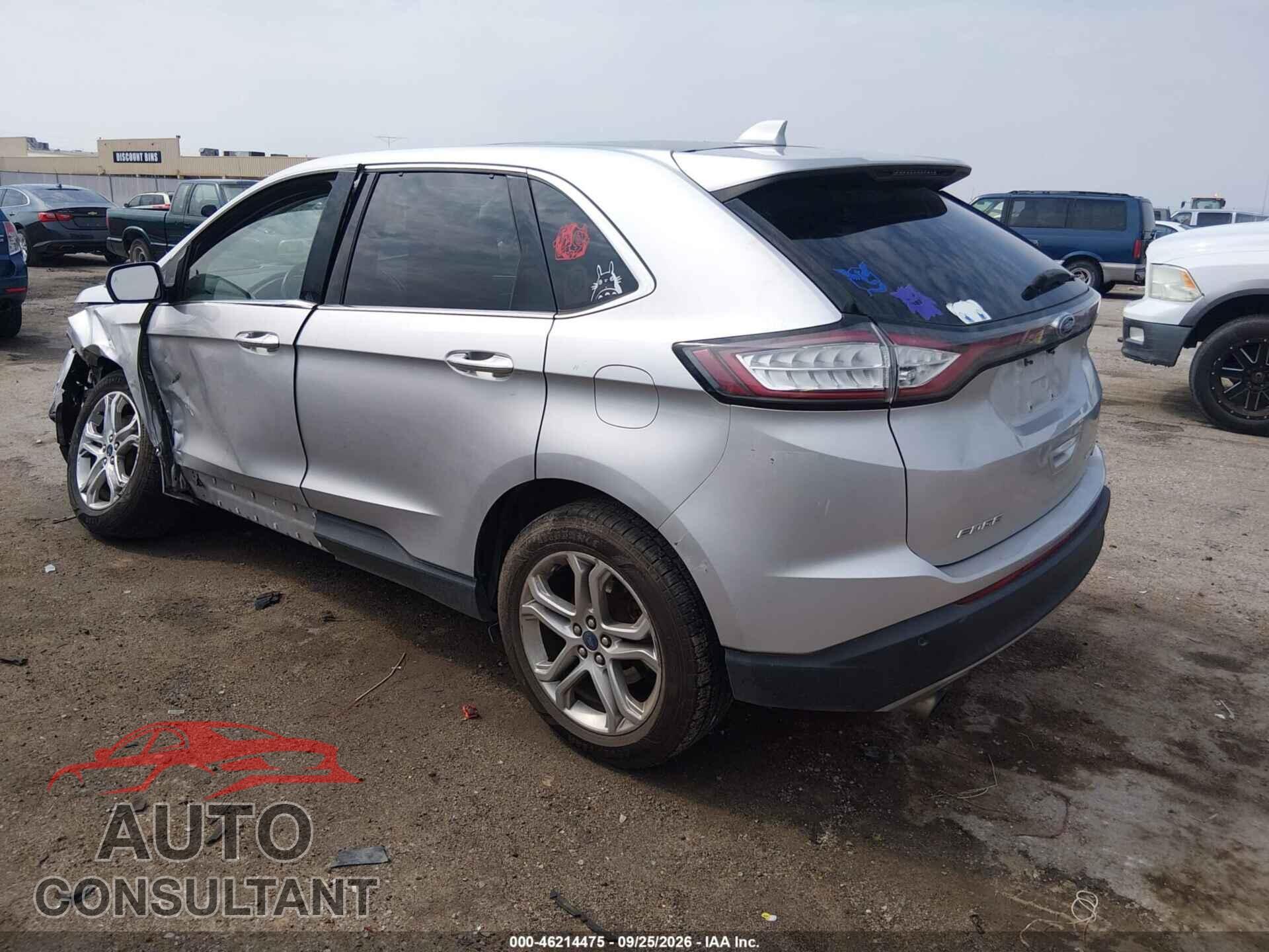FORD EDGE 2017 - 2FMPK4K9XHBB29932