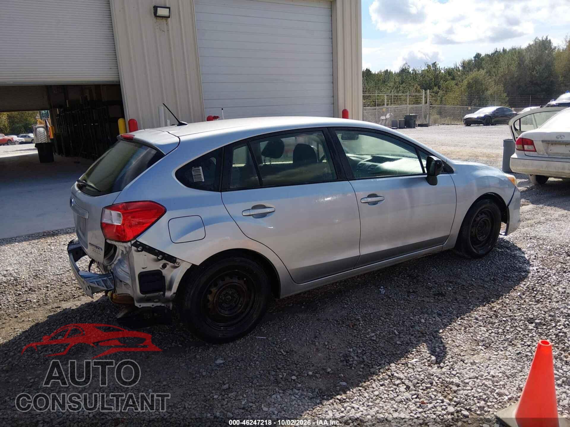 SUBARU IMPREZA 2013 - JF1GPAA61DH807336