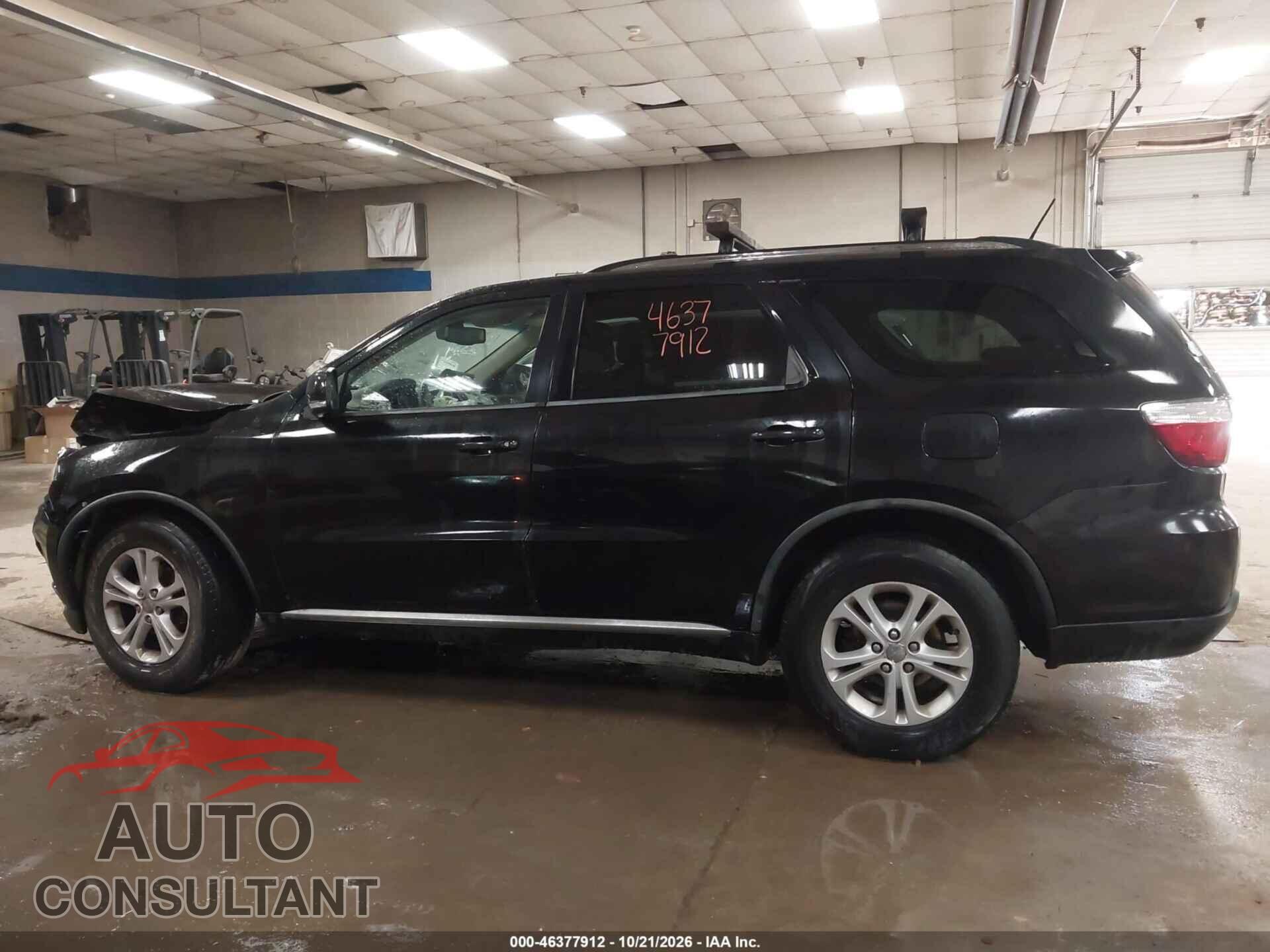 DODGE DURANGO 2012 - 1C4RDJDG0CC105729