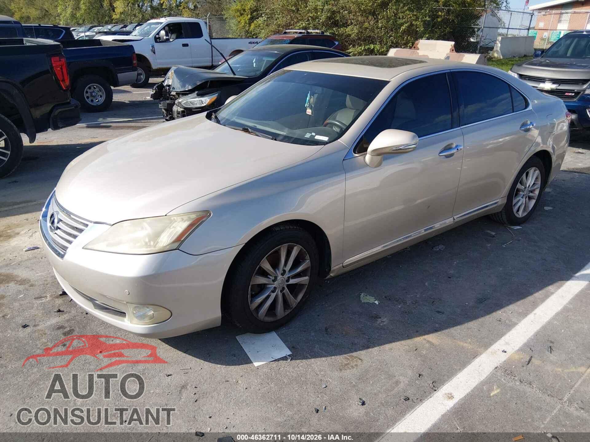 LEXUS ES 350 2010 - JTHBK1EG1A2380680
