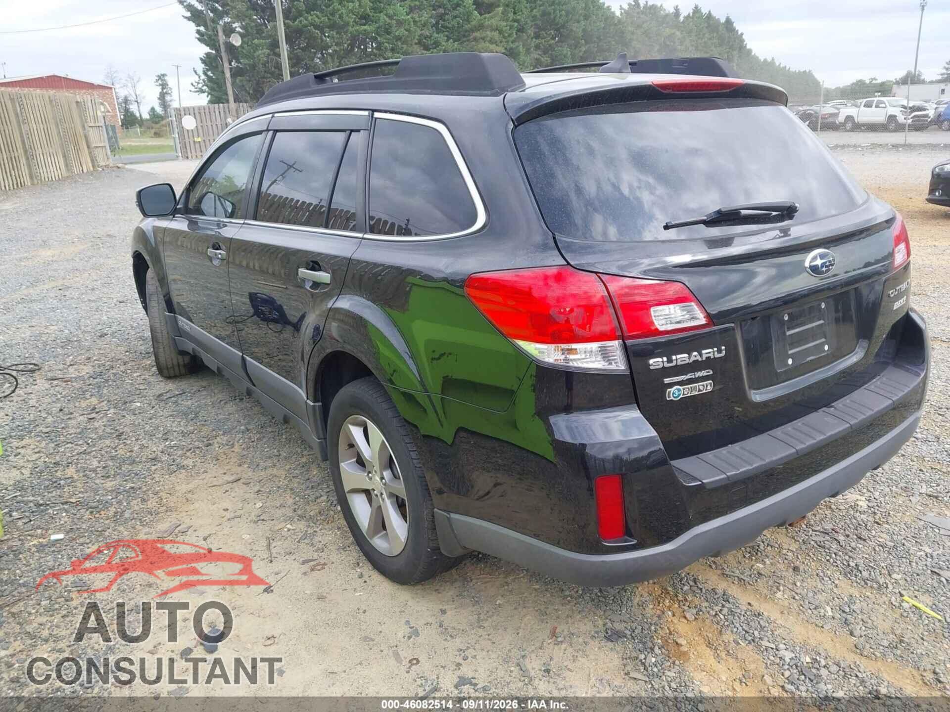 SUBARU OUTBACK 2013 - 4S4BRBSC5D3235463
