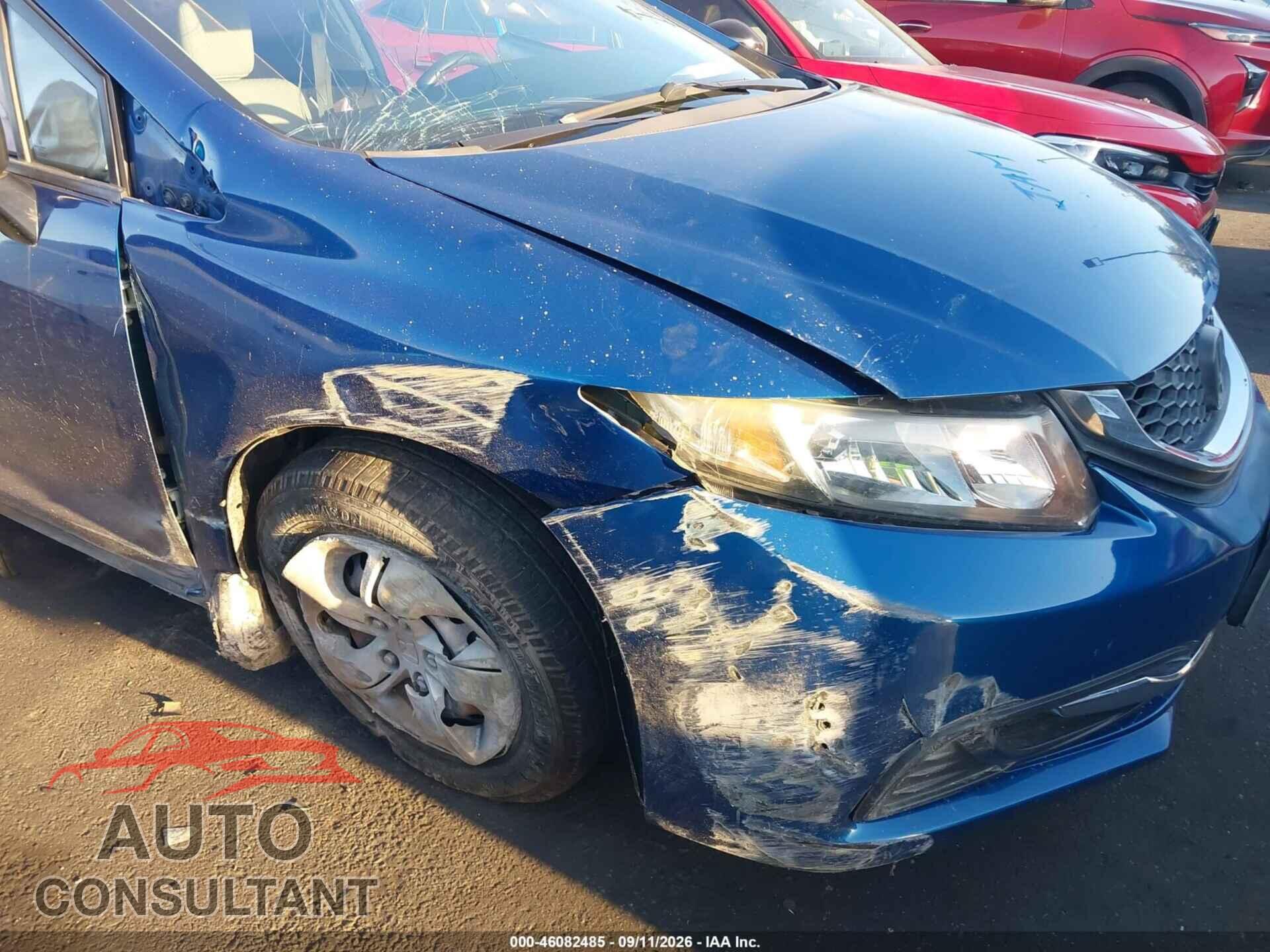HONDA CIVIC 2014 - 19XFB2F54EE257826