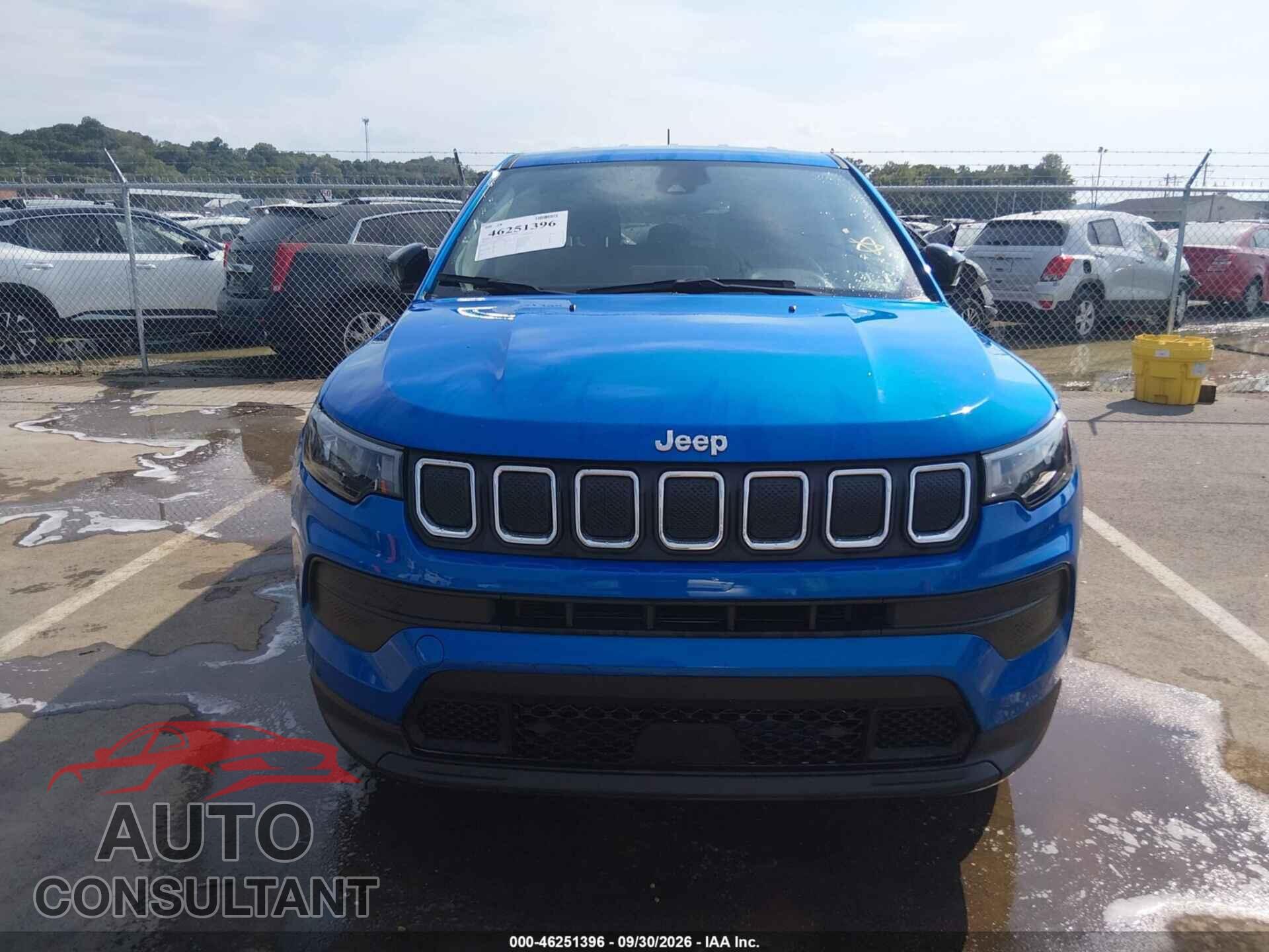 JEEP COMPASS 2022 - 3C4NJDAB9NT167686