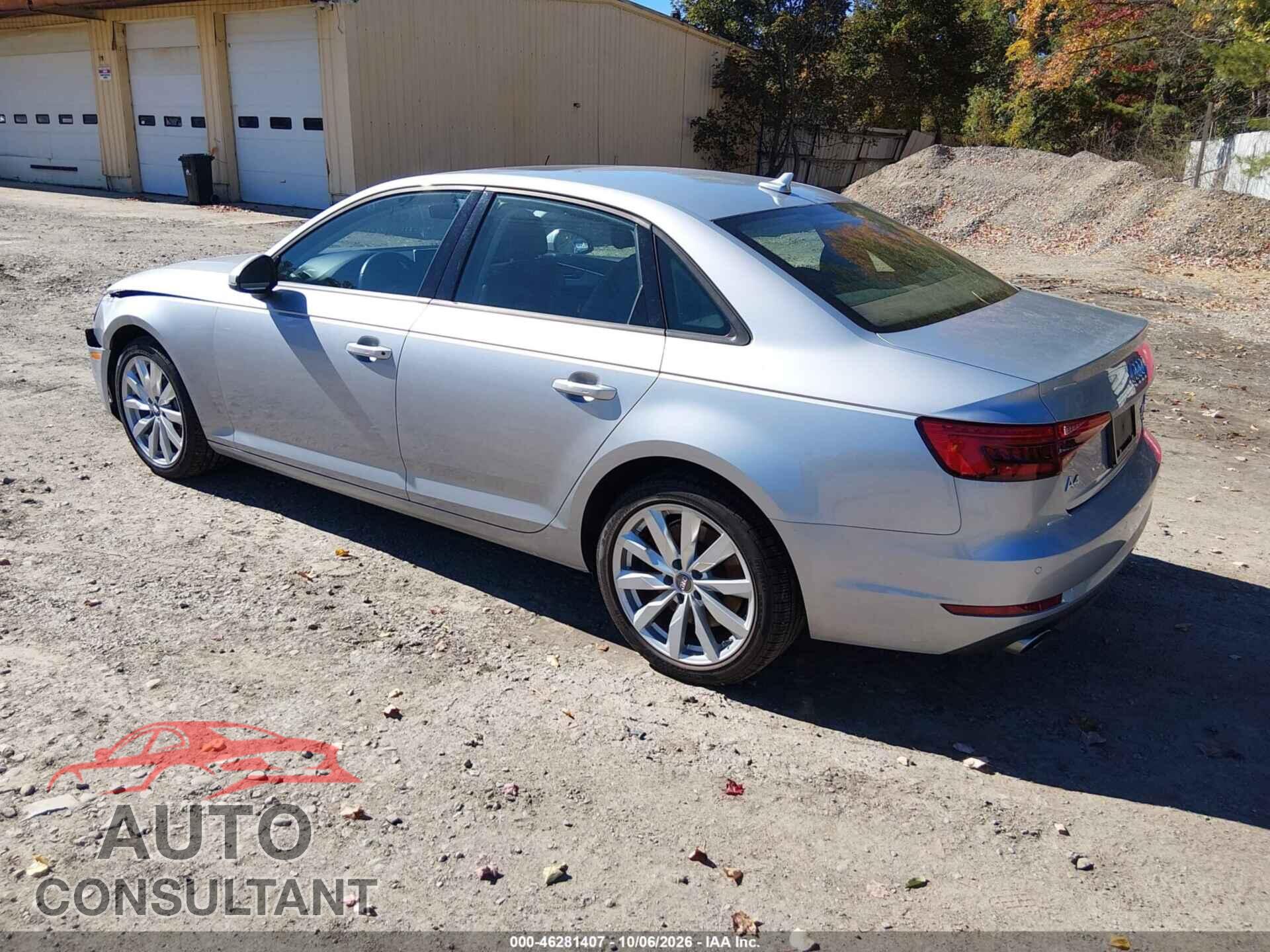 AUDI A4 2017 - WAUANAF49HN003867