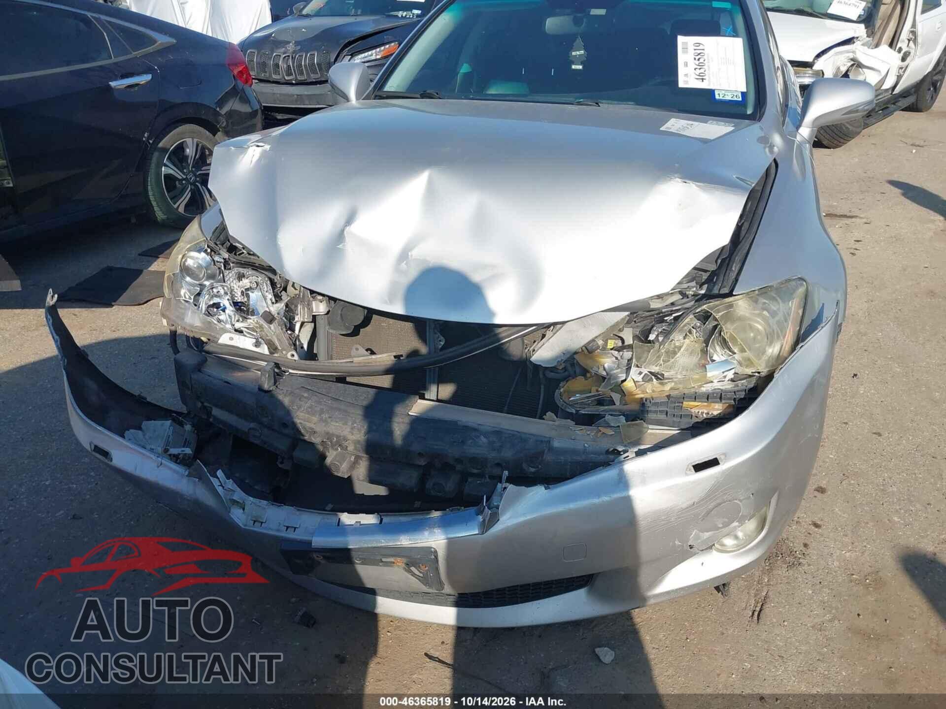 LEXUS IS 250 2010 - JTHCF5C23A5041053