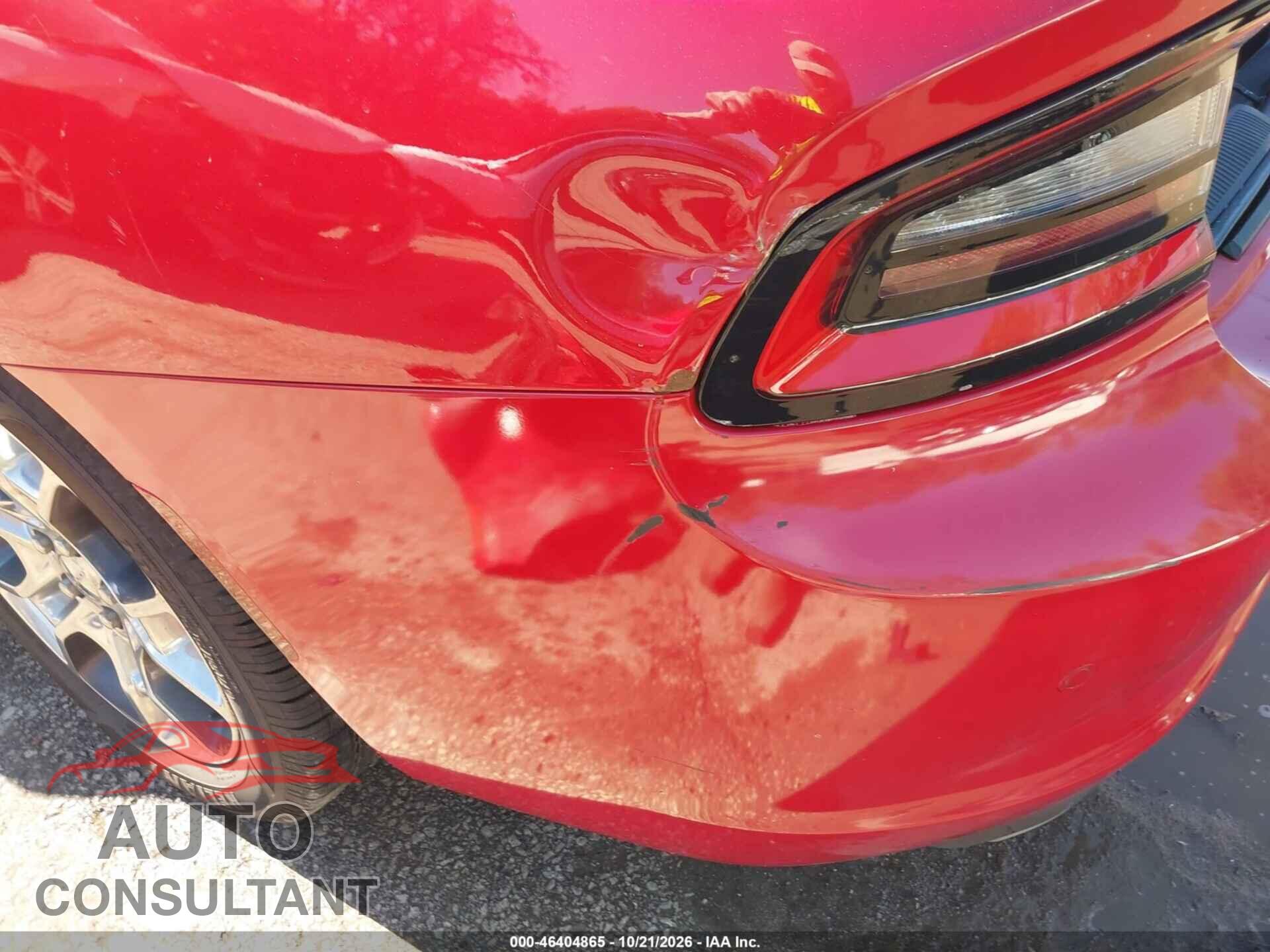 DODGE CHARGER 2016 - 2C3CDXJG9GH165934