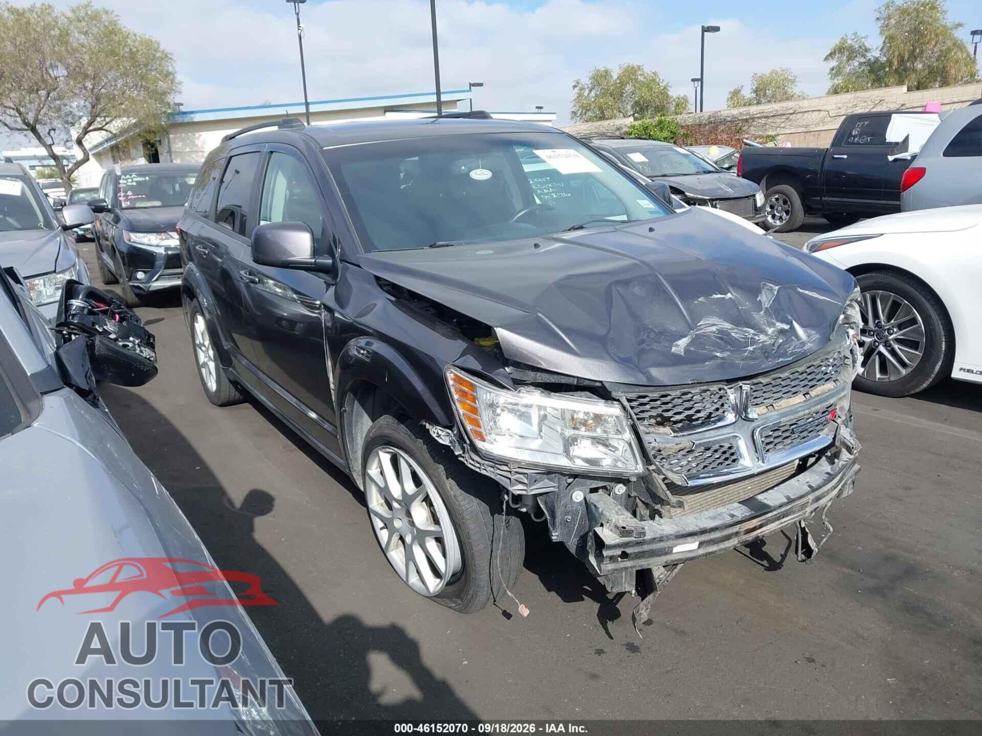 DODGE JOURNEY 2015 - 3C4PDCBB5FT553726