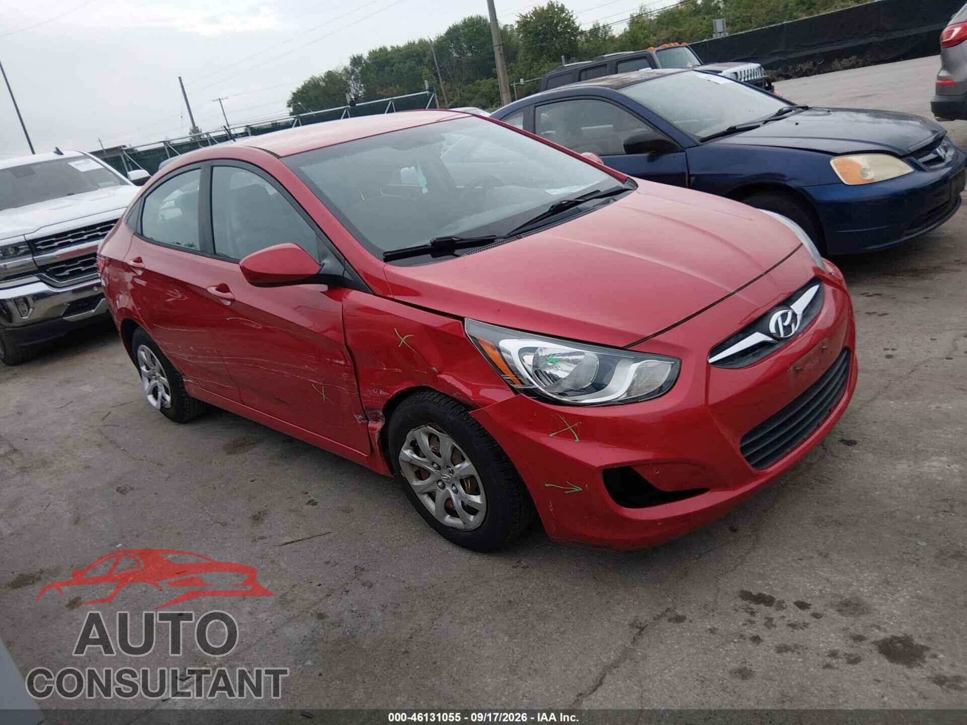 HYUNDAI ACCENT 2014 - KMHCT4AE2EU764594