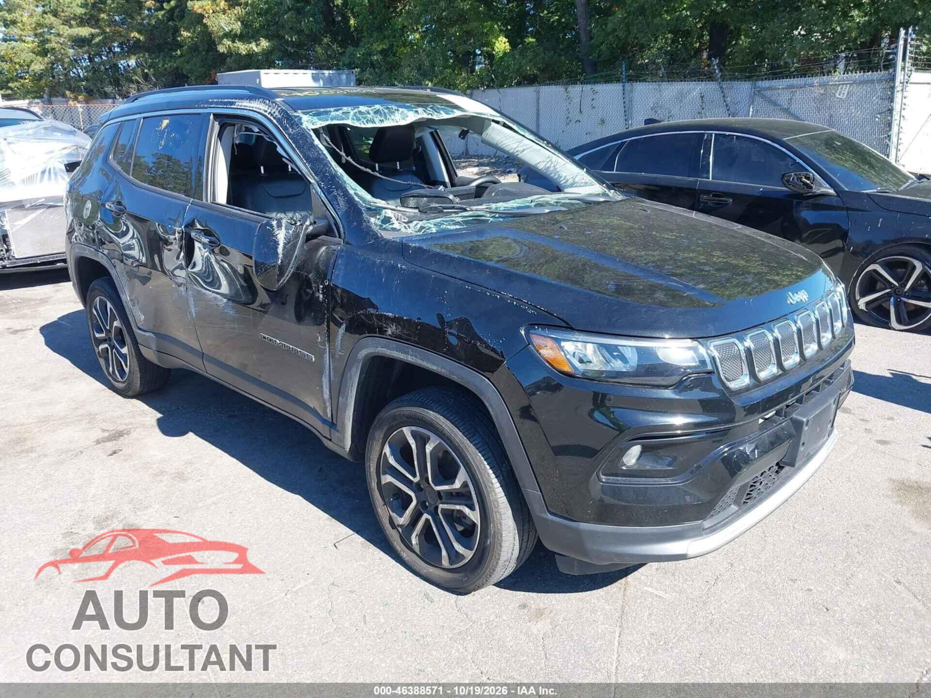JEEP COMPASS 2022 - 3C4NJDCB5NT189908