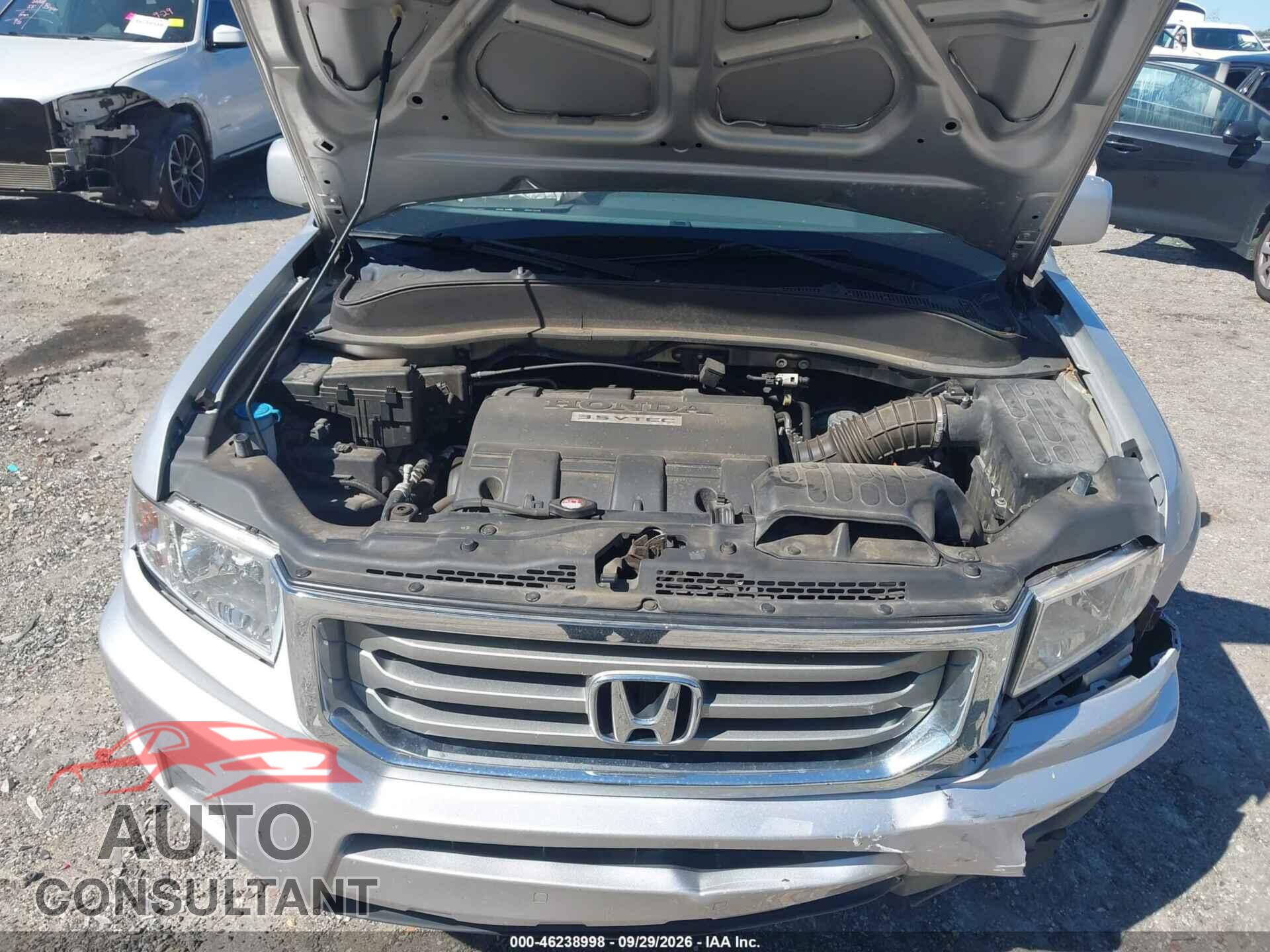 HONDA RIDGELINE 2013 - 5FPYK1F54DB019039