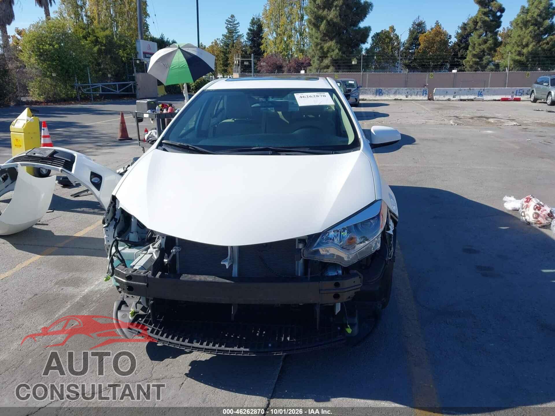 TOYOTA COROLLA 2014 - 5YFBURHE8EP014307