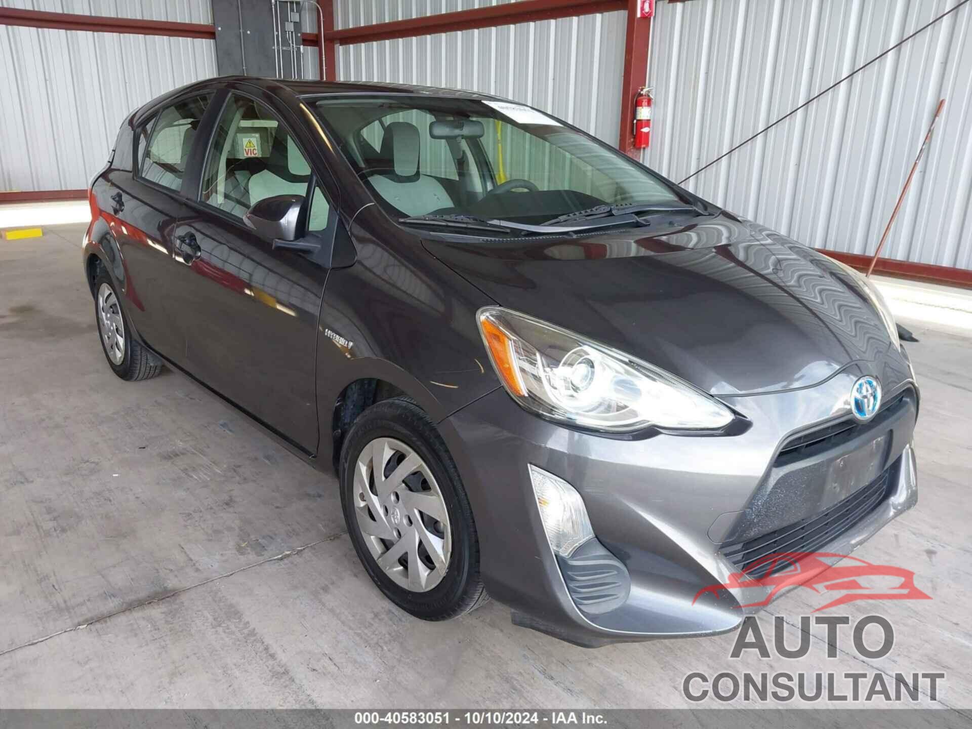 TOYOTA PRIUS C 2016 - JTDKDTB32G1120473