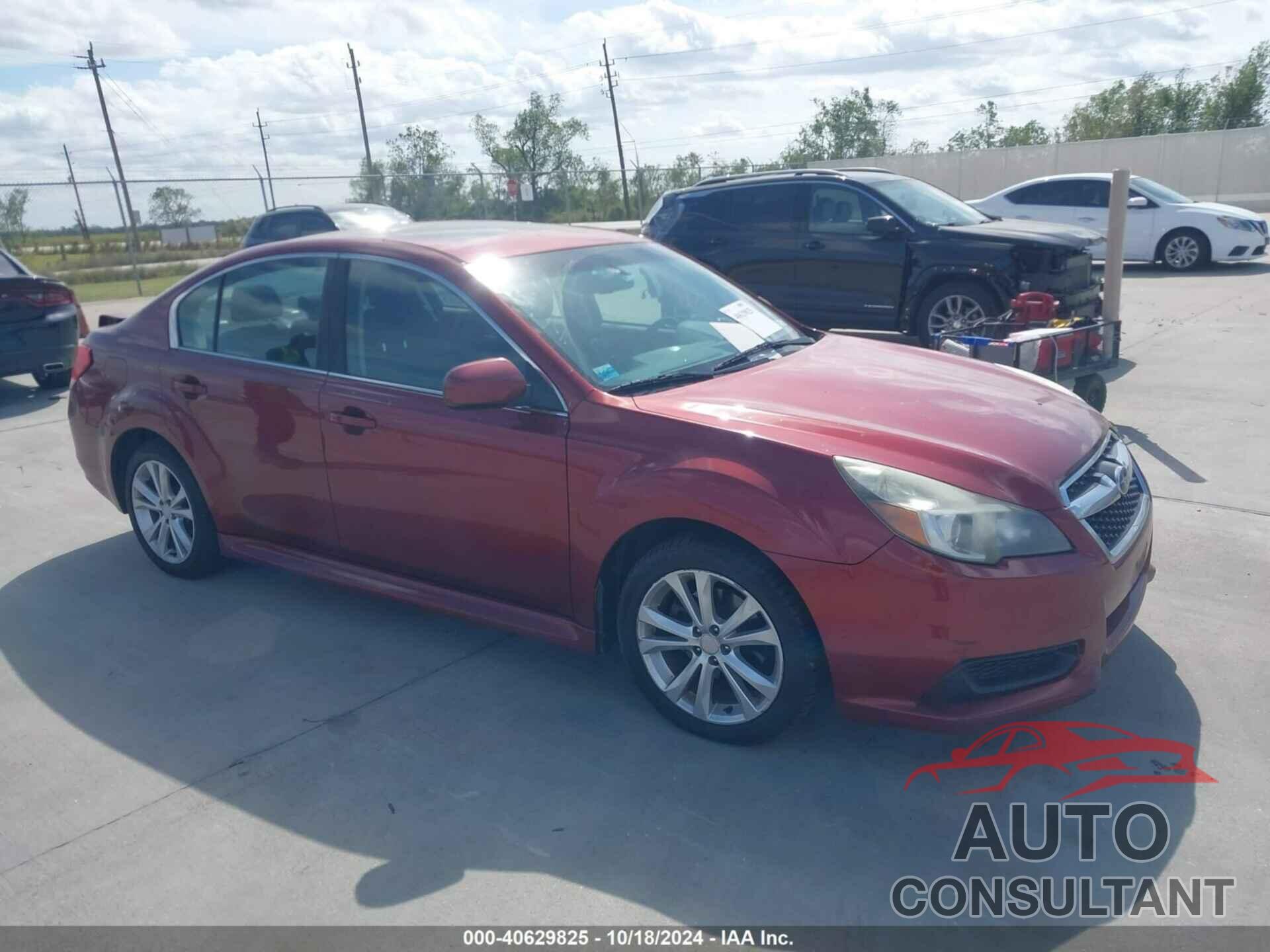 SUBARU LEGACY 2013 - 4S3BMCG65D3045559
