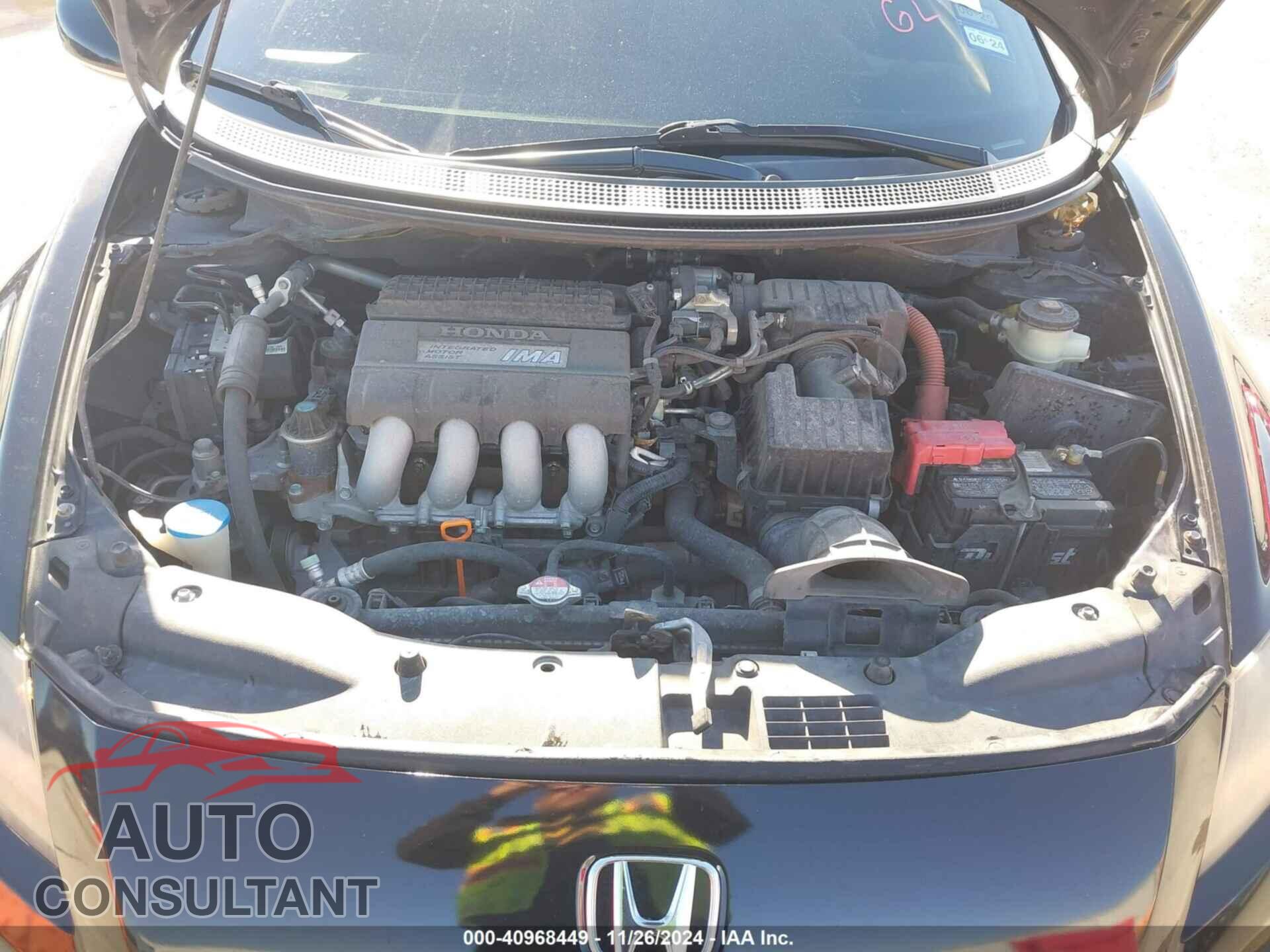 HONDA CR-Z 2012 - JHMZF1D41CS001996