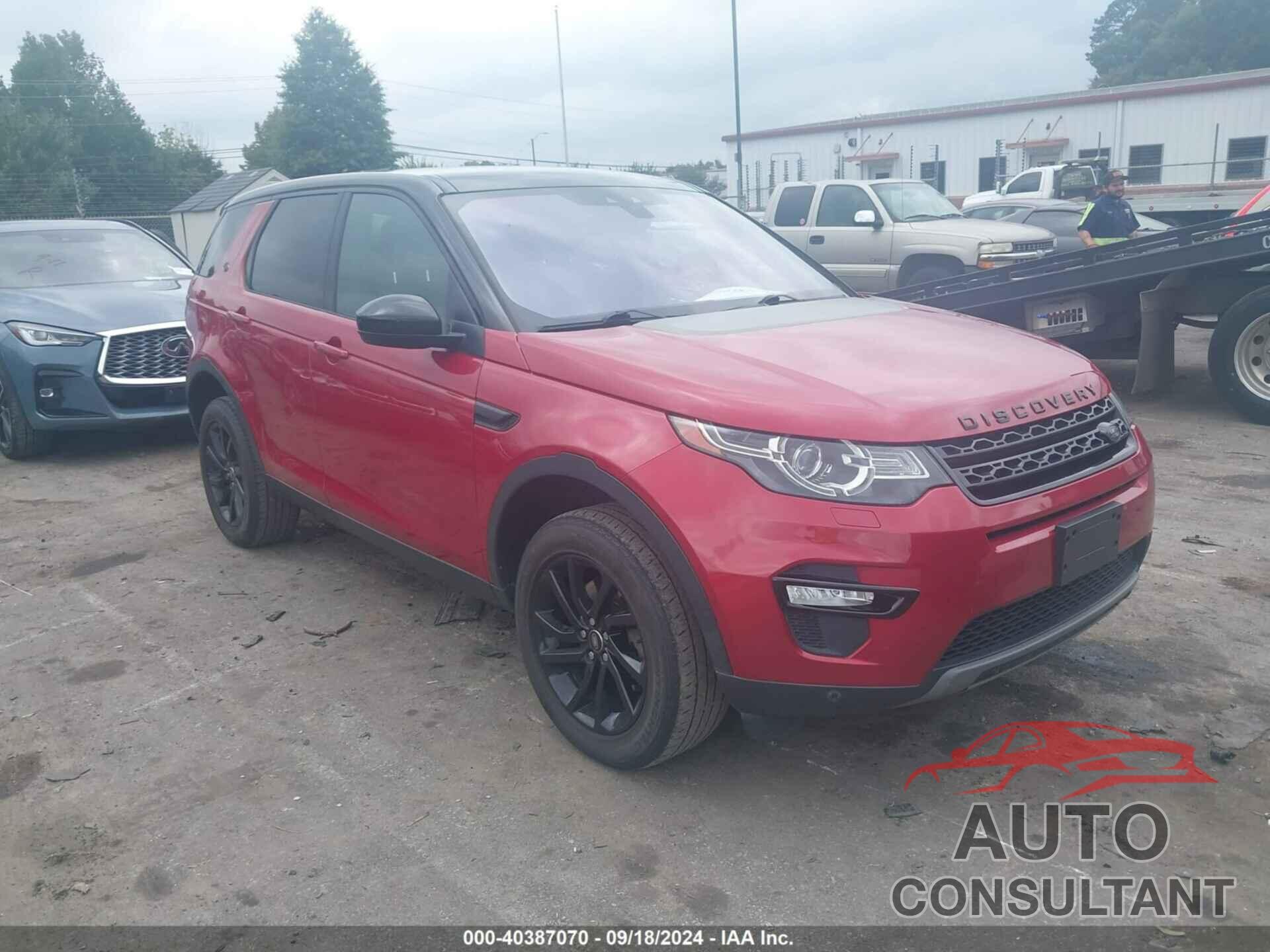 LAND ROVER DISCOVERY SPORT 2018 - SALCR2RX2JH753703