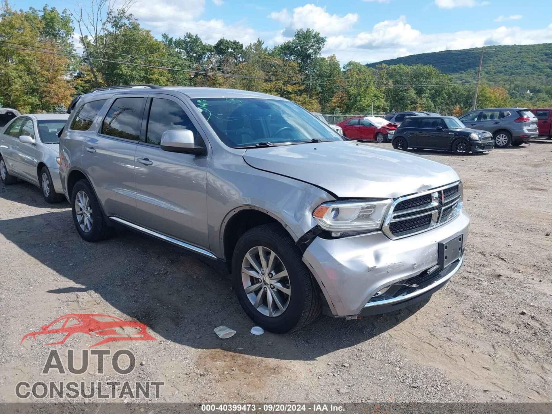 DODGE DURANGO 2017 - 1C4RDJAG4HC704029