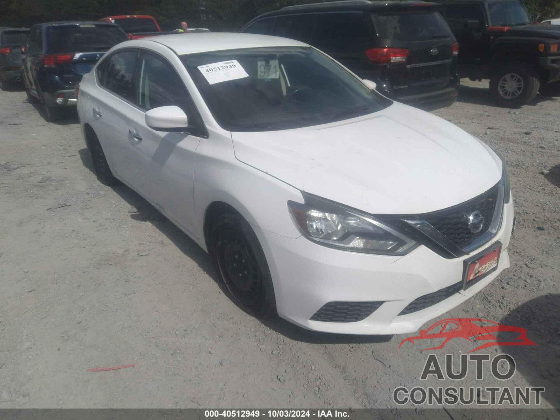 NISSAN SENTRA 2018 - 3N1AB7AP4JY302100