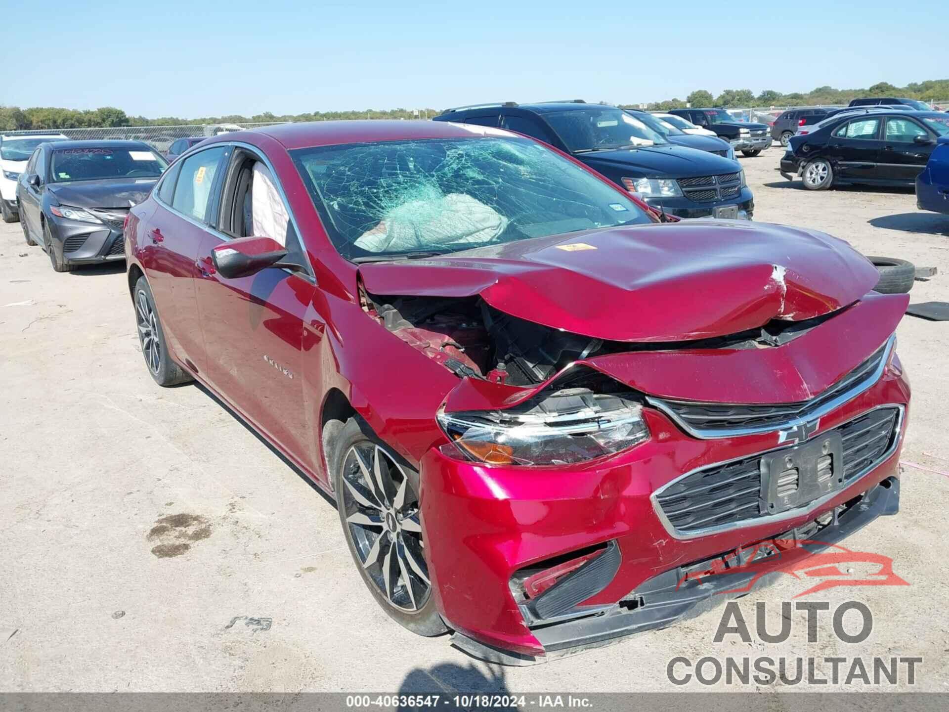 CHEVROLET MALIBU 2018 - 1G1ZD5ST2JF117702