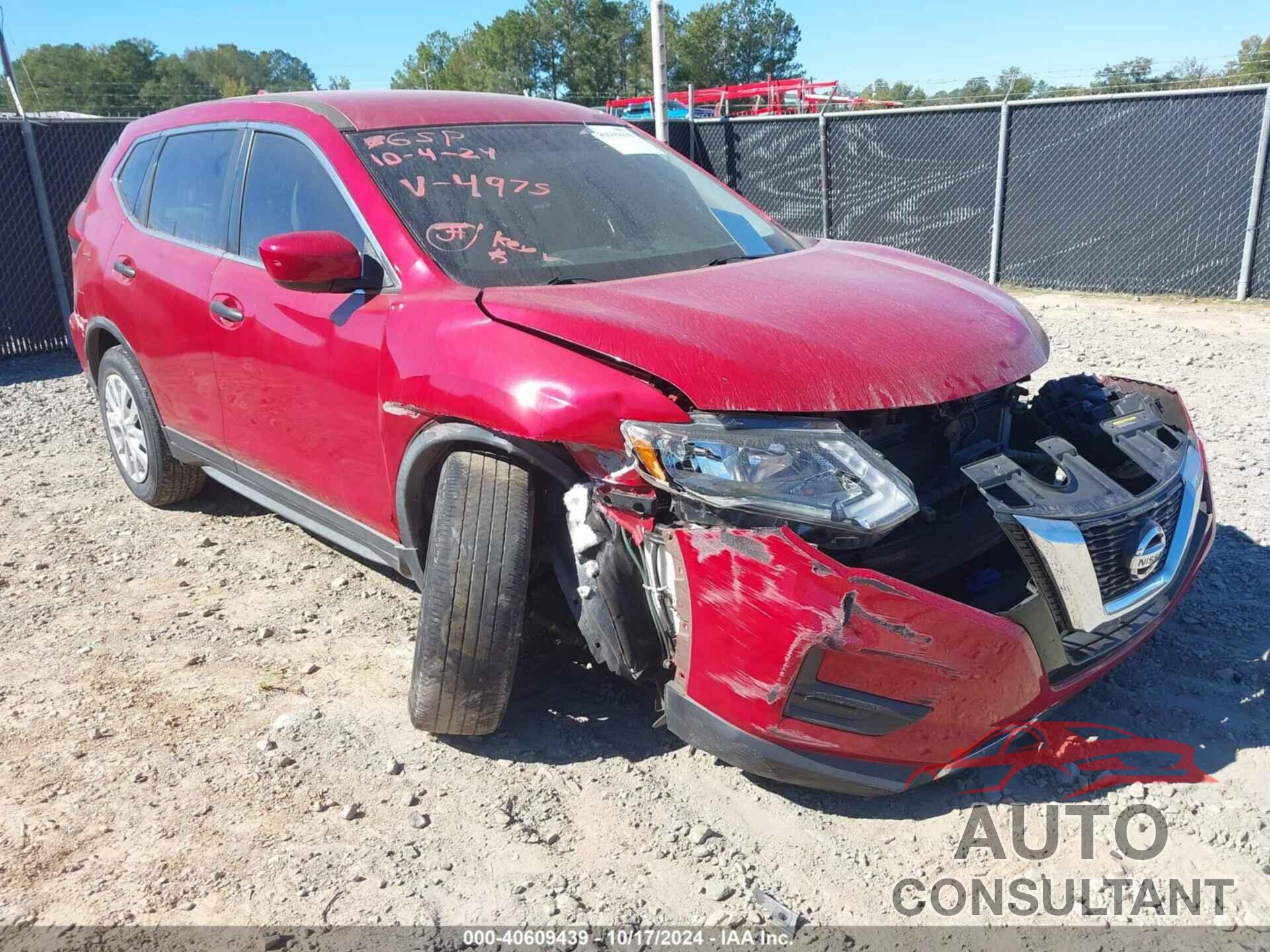 NISSAN ROGUE 2017 - JN8AT2MTXHW134975