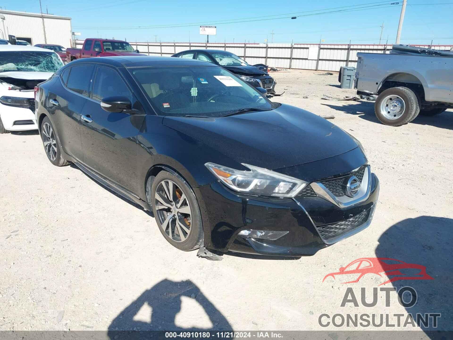 NISSAN MAXIMA 2018 - 1N4AA6AP2JC380495