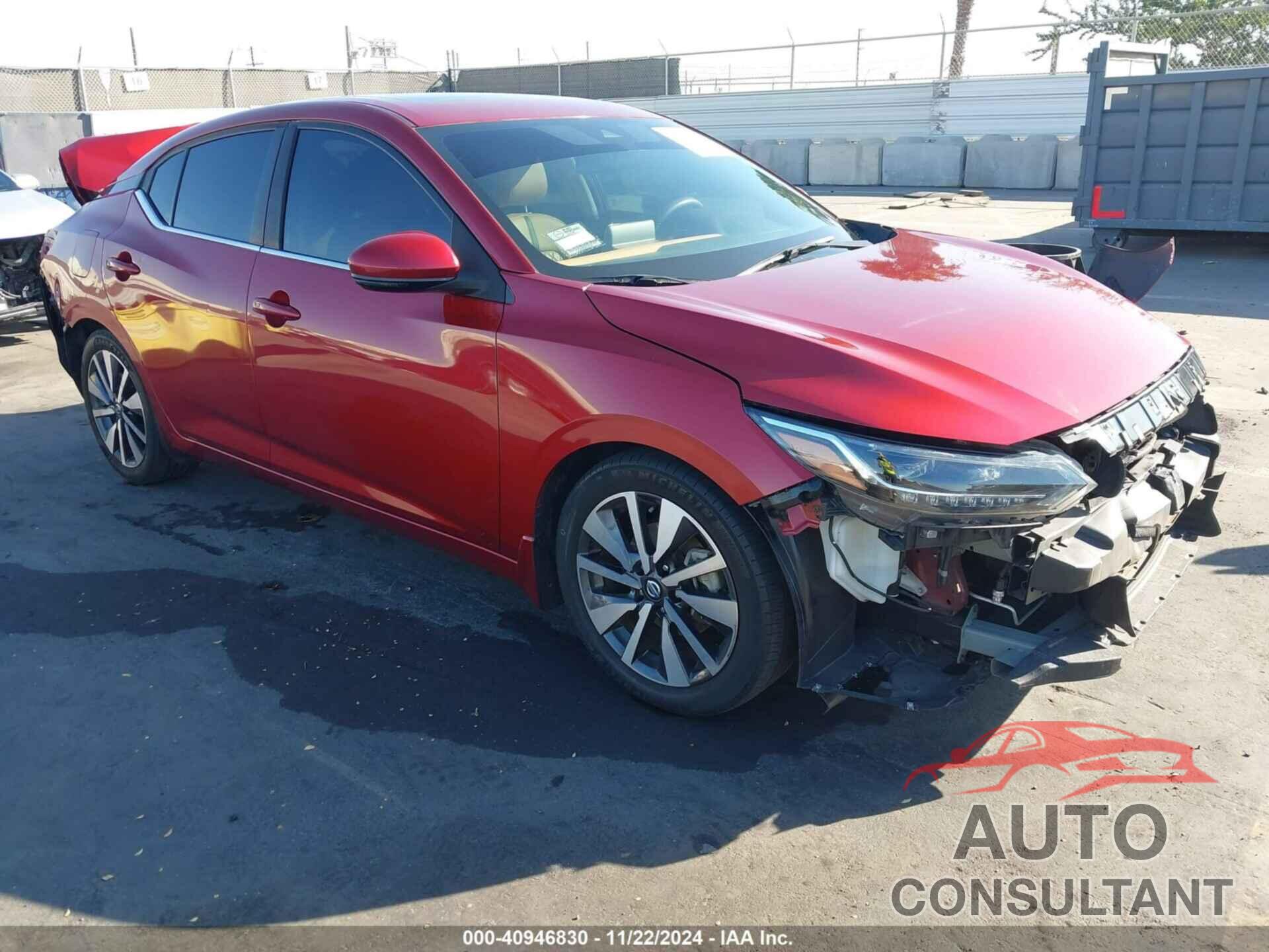 NISSAN SENTRA 2020 - 3N1AB8CV2LY244332