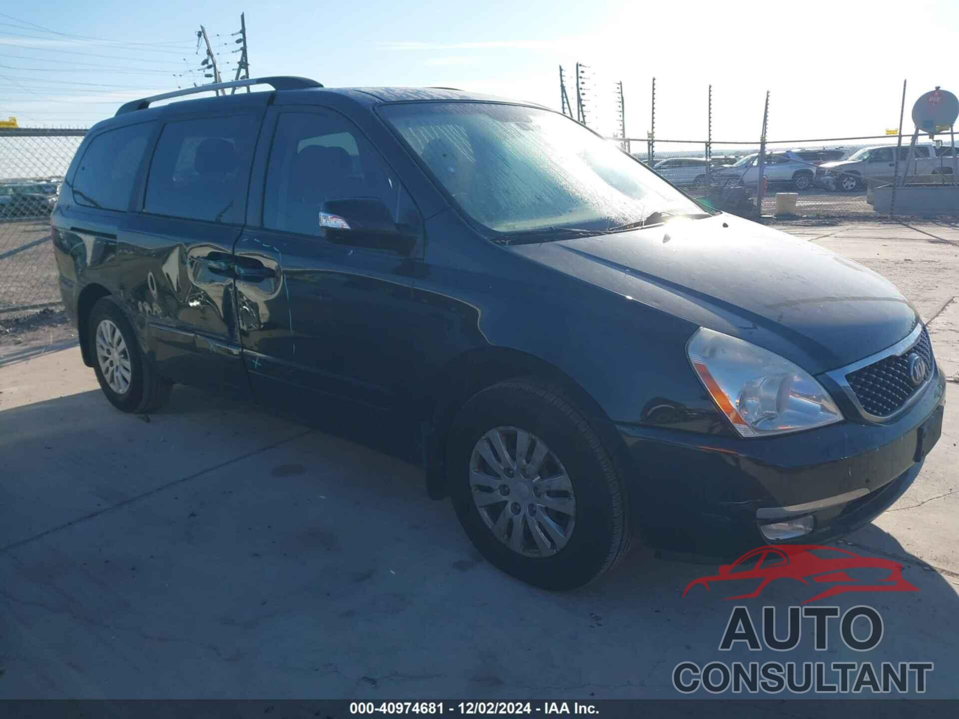 KIA SEDONA 2014 - KNDMG4C70E6580660
