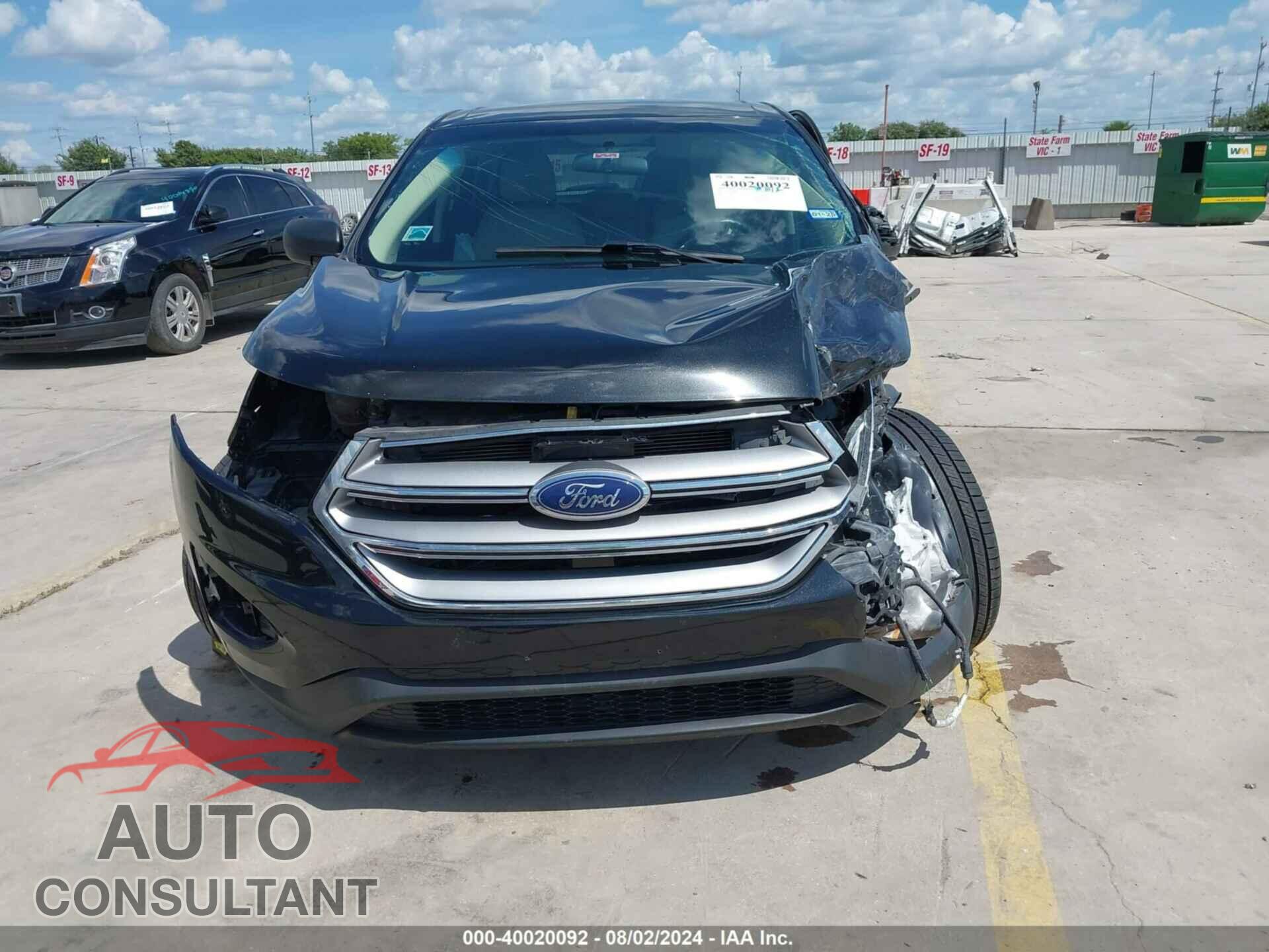 FORD EDGE 2015 - 2FMTK3G99FBC33374