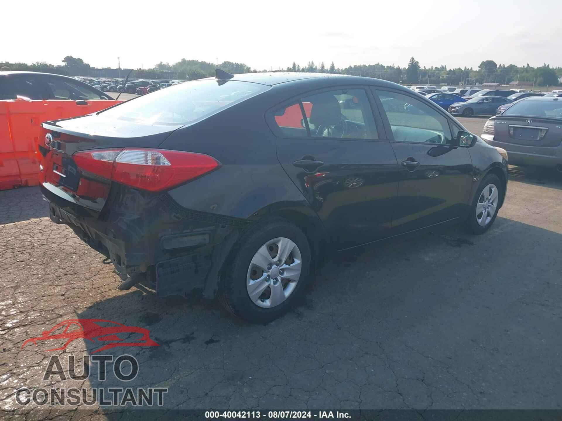 KIA FORTE 2014 - KNAFK4A65E5138686