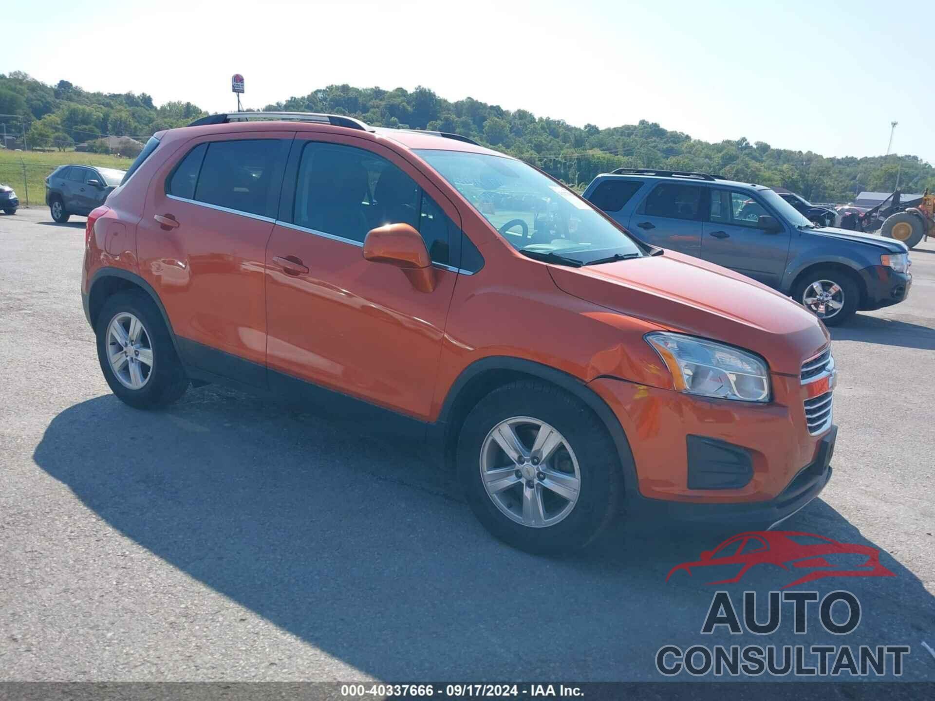 CHEVROLET TRAX 2016 - KL7CJLSB5GB719623