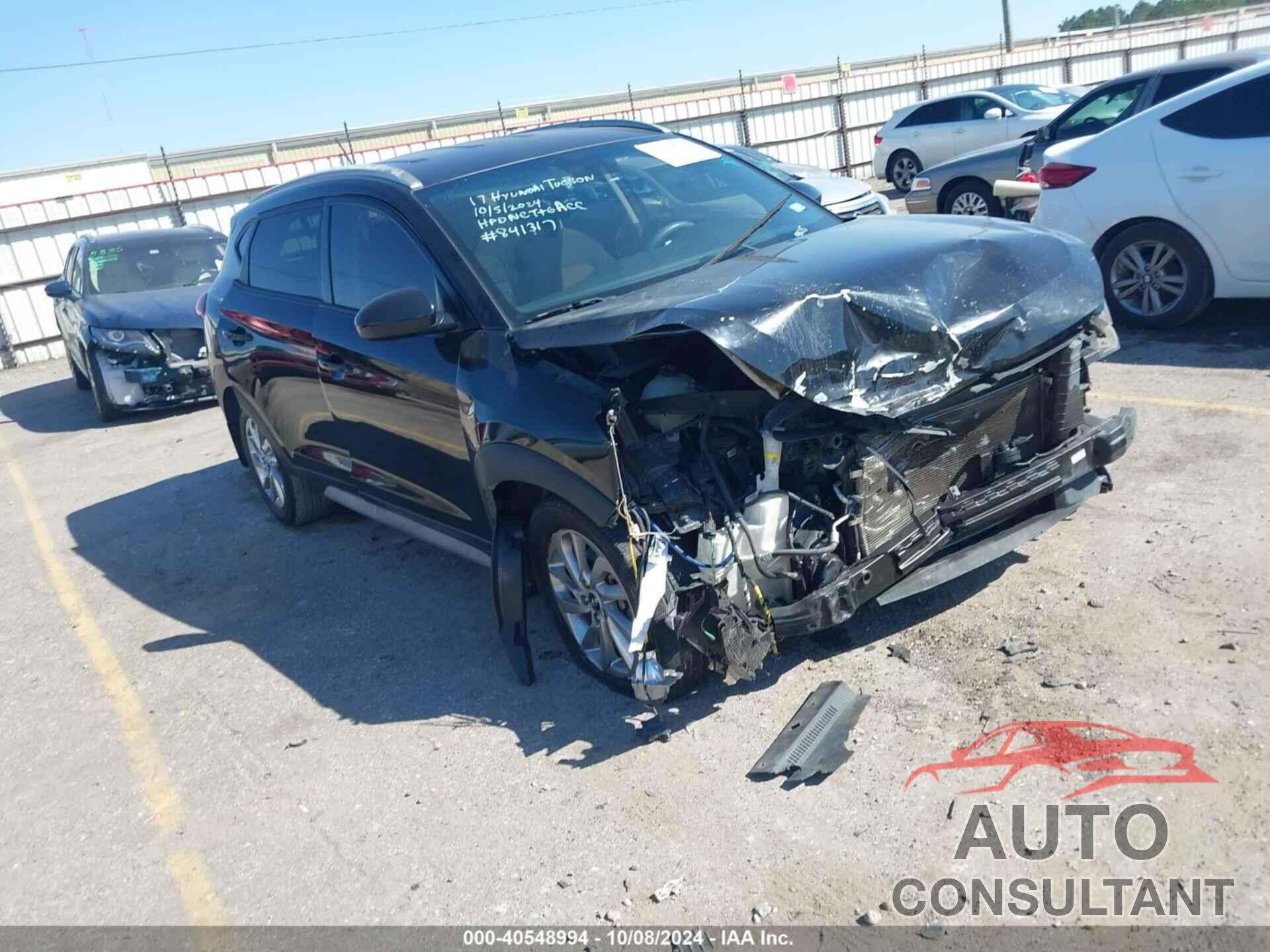 HYUNDAI TUCSON 2017 - KM8J33A44HU429625