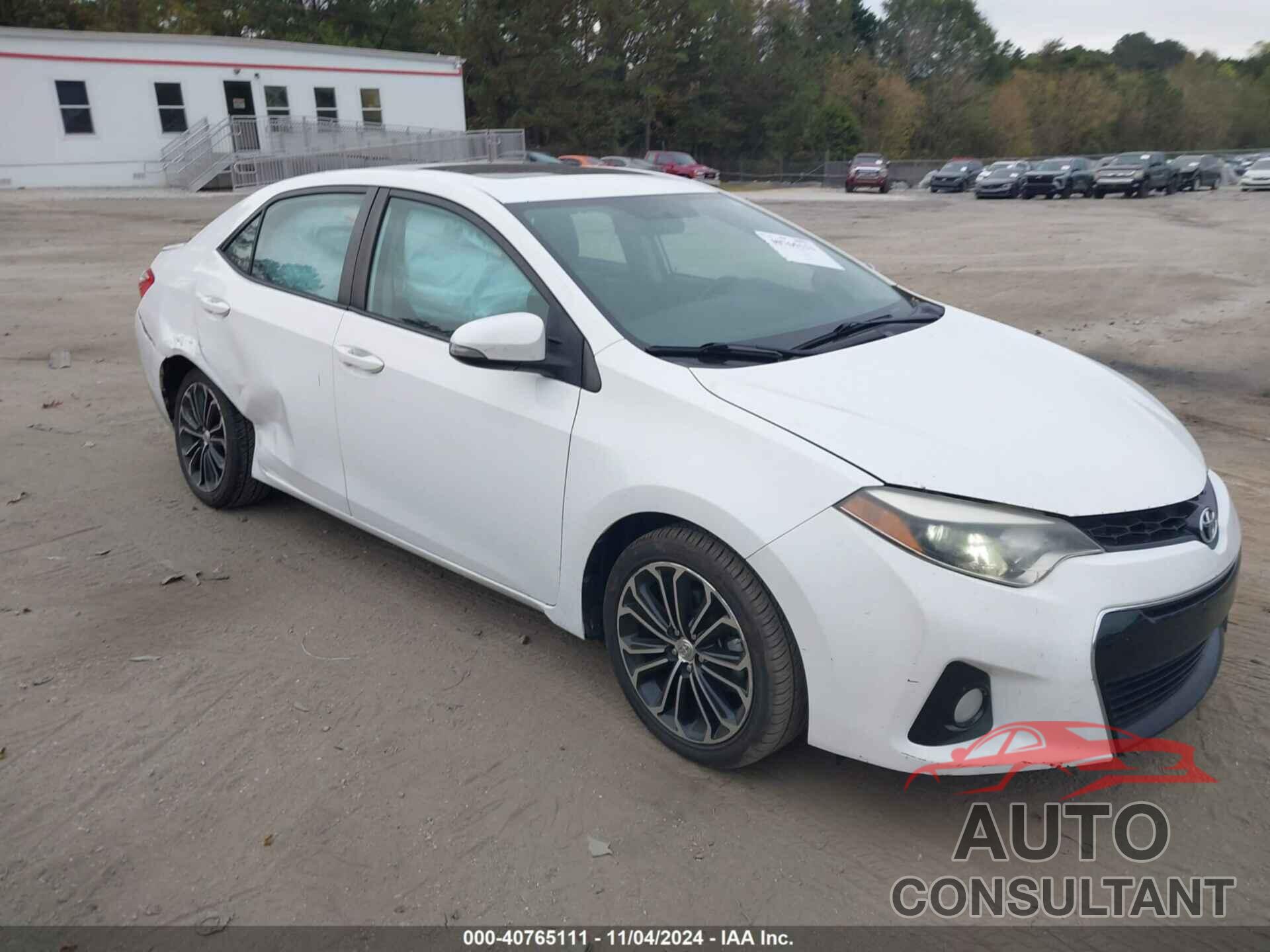 TOYOTA COROLLA 2016 - 2T1BURHE3GC504821