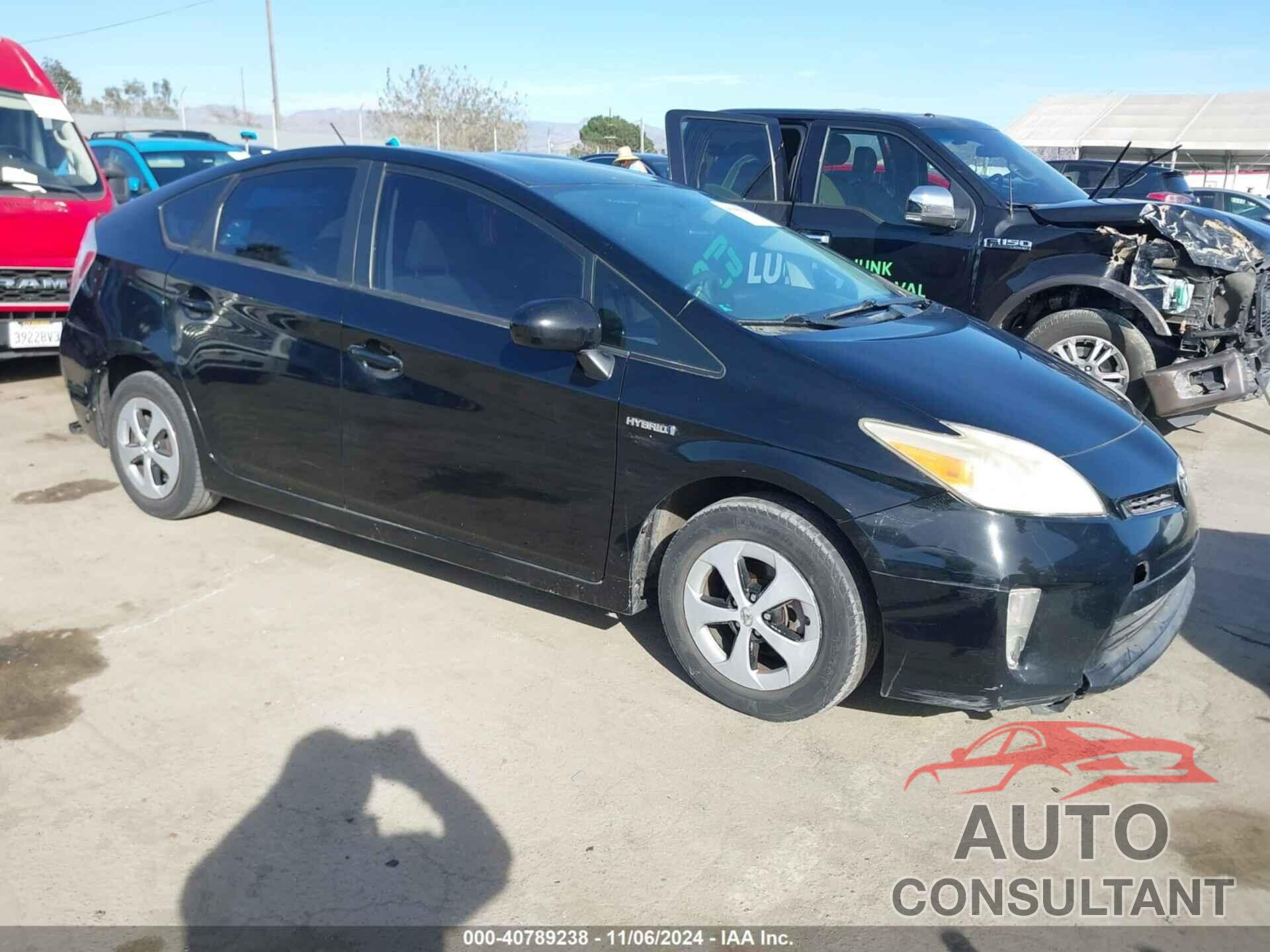 TOYOTA PRIUS 2012 - JTDKN3DU2C5483880