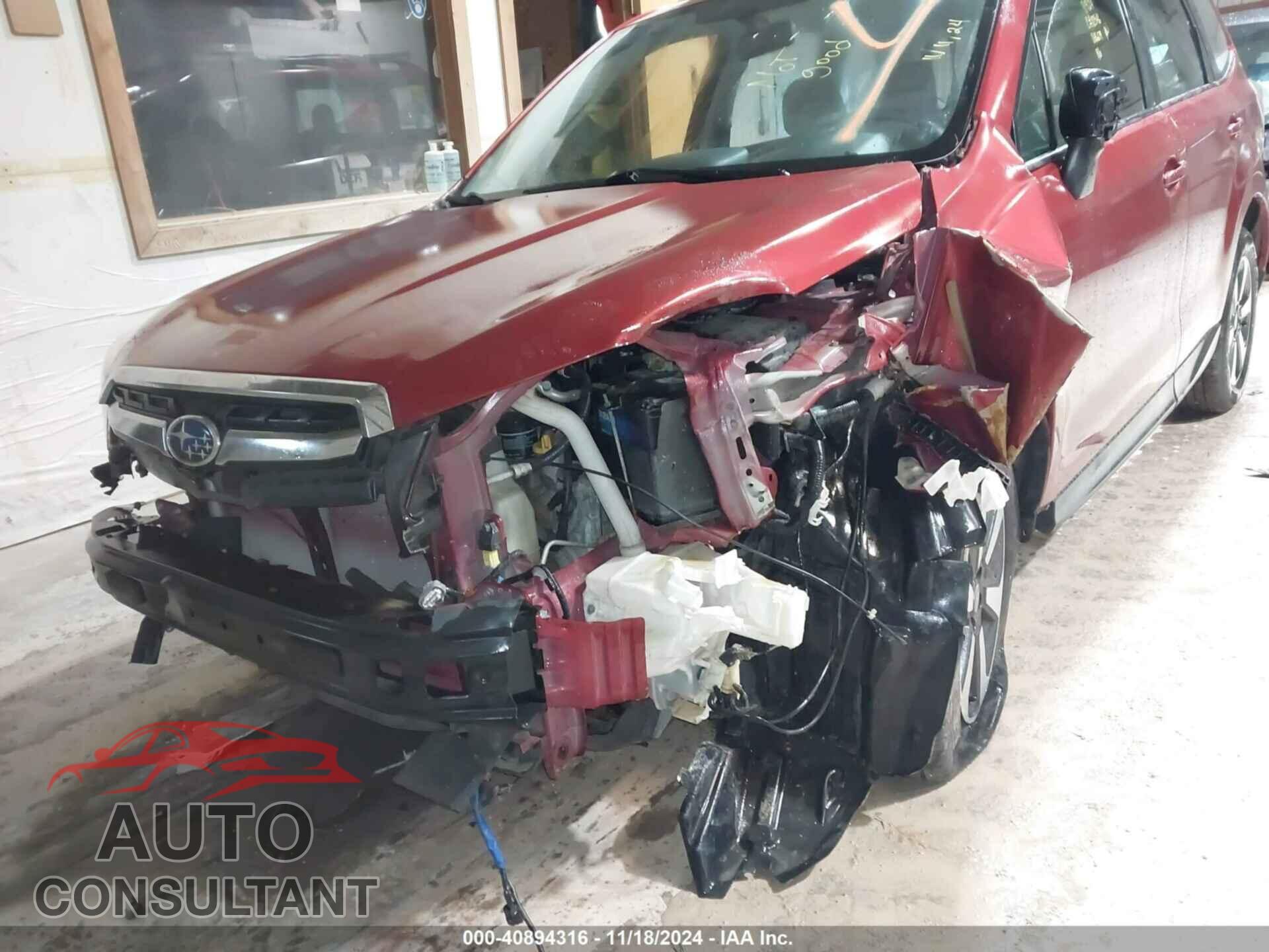 SUBARU FORESTER 2017 - JF2SJABC8HH446639