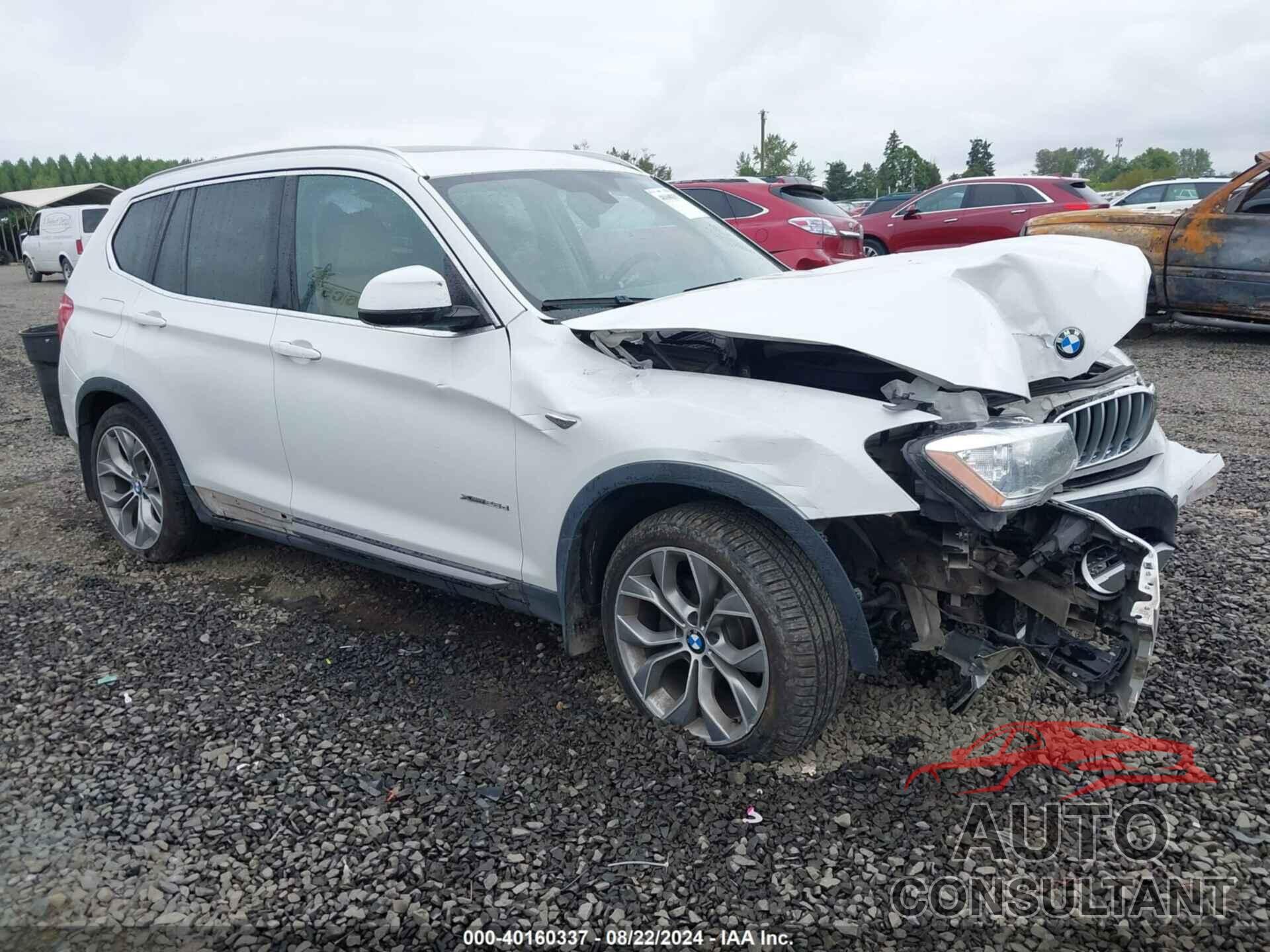 BMW X3 2016 - 5UXWY3C53G0N88335