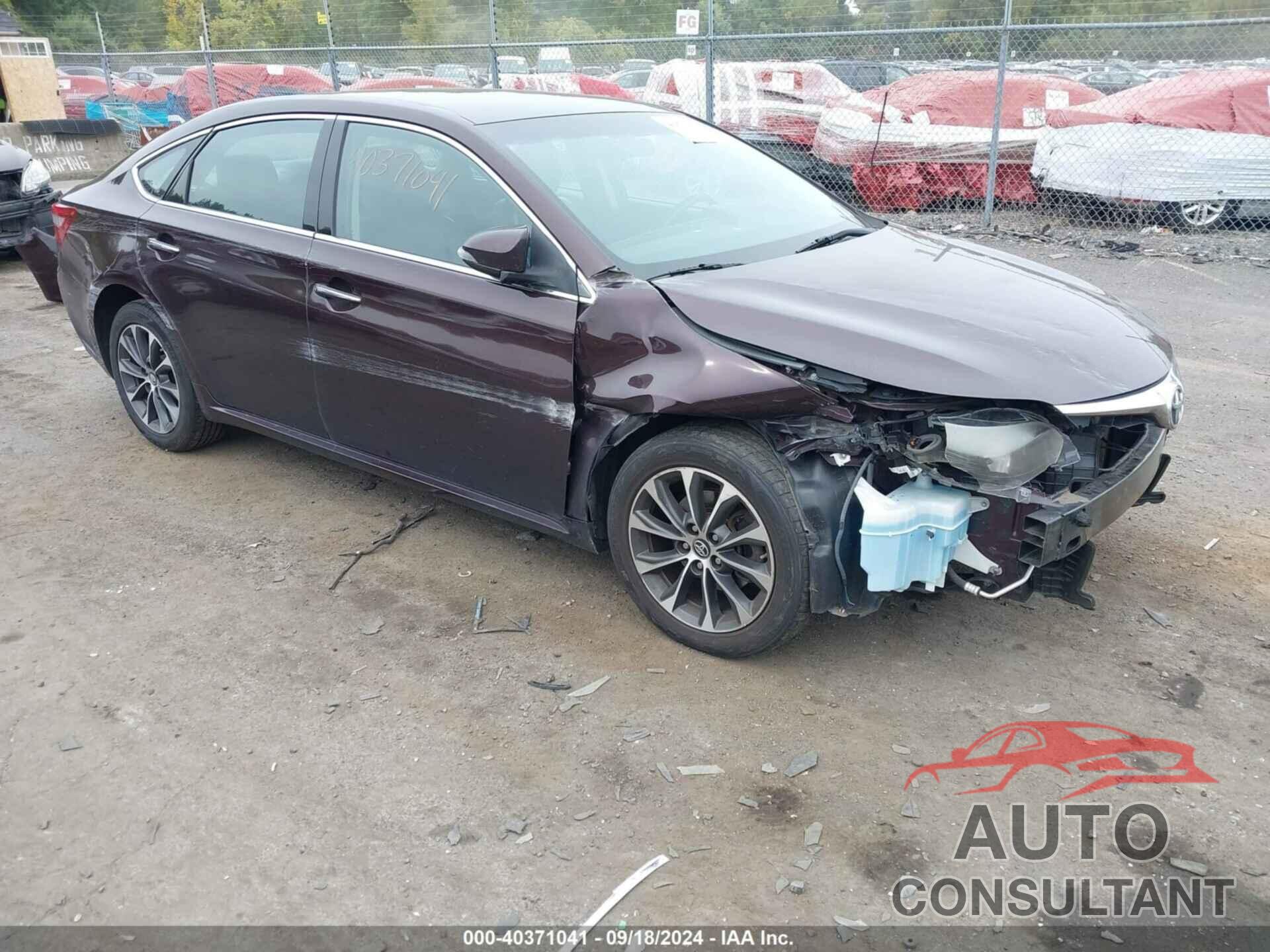 TOYOTA AVALON 2016 - 4T1BK1EB3GU214143