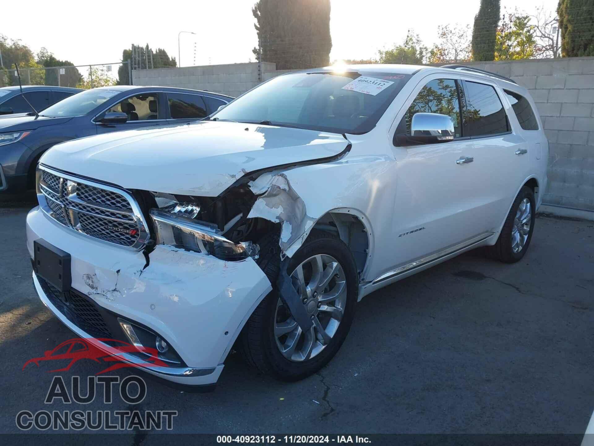 DODGE DURANGO 2018 - 1C4SDHET5JC201312