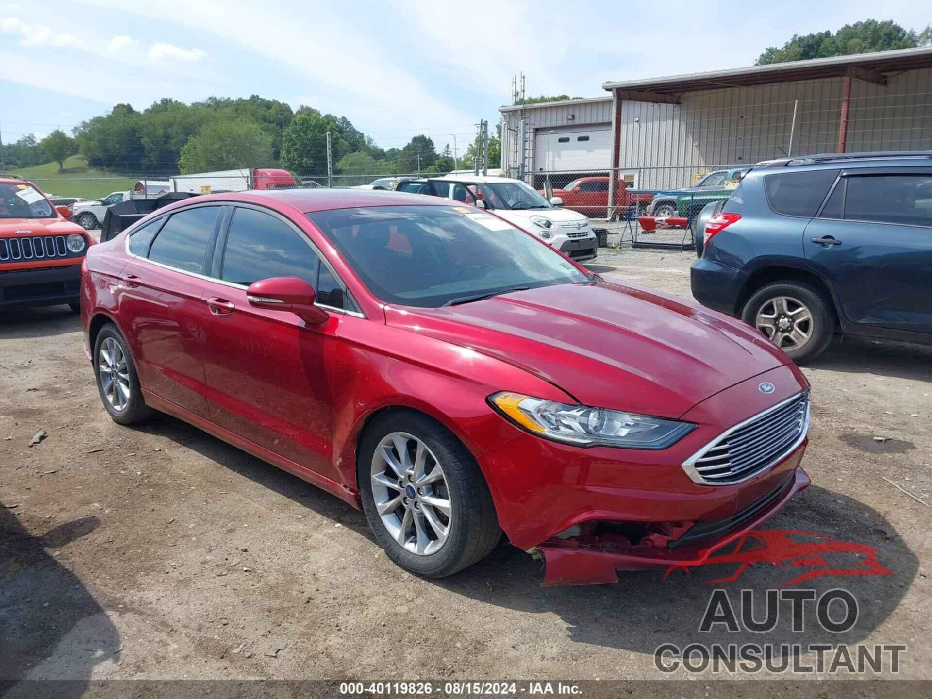 FORD FUSION 2017 - 3FA6P0HDXHR310414