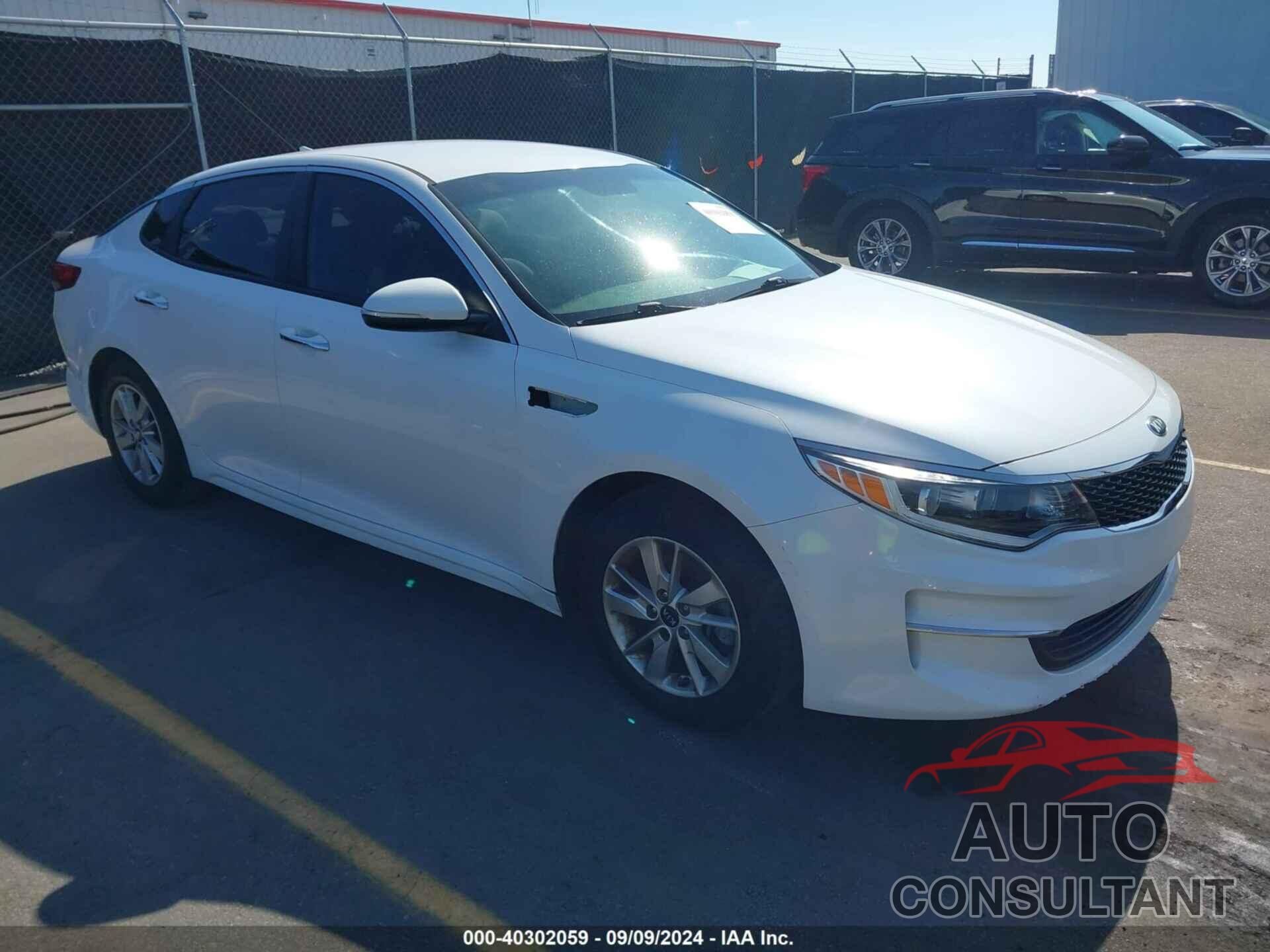 KIA OPTIMA 2016 - KNAGT4L39G5095865