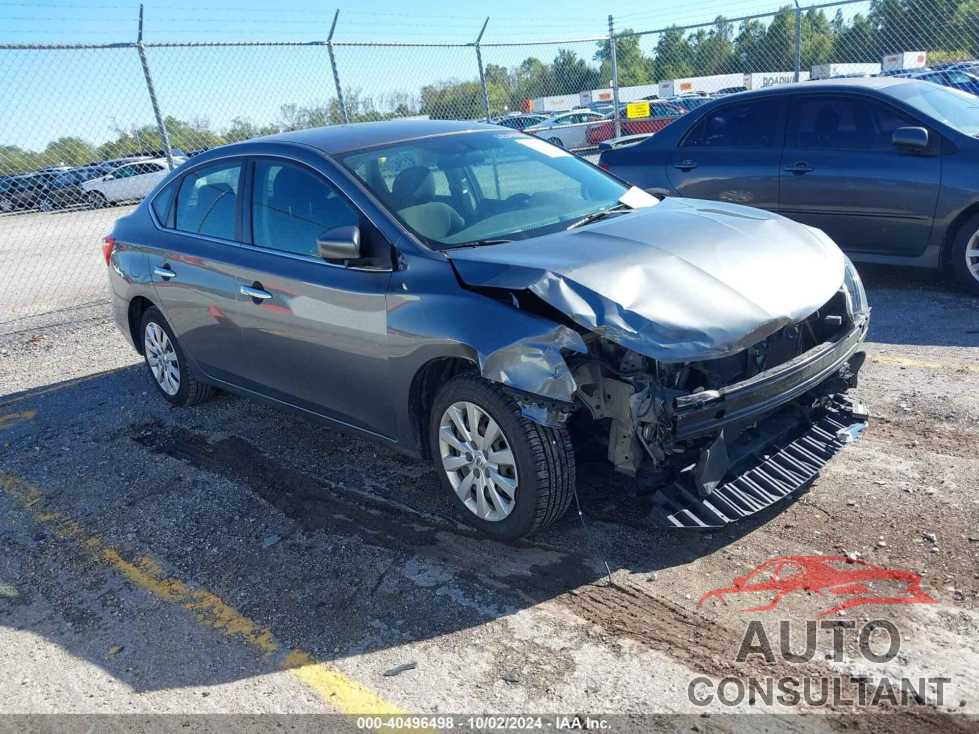 NISSAN SENTRA 2019 - 3N1AB7AP7KY377620