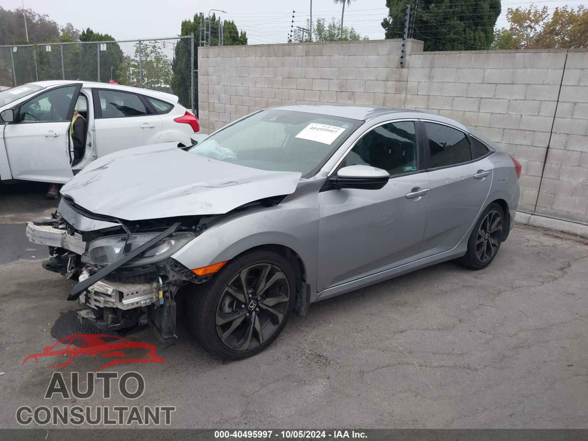 HONDA CIVIC 2019 - 2HGFC2F87KH534199