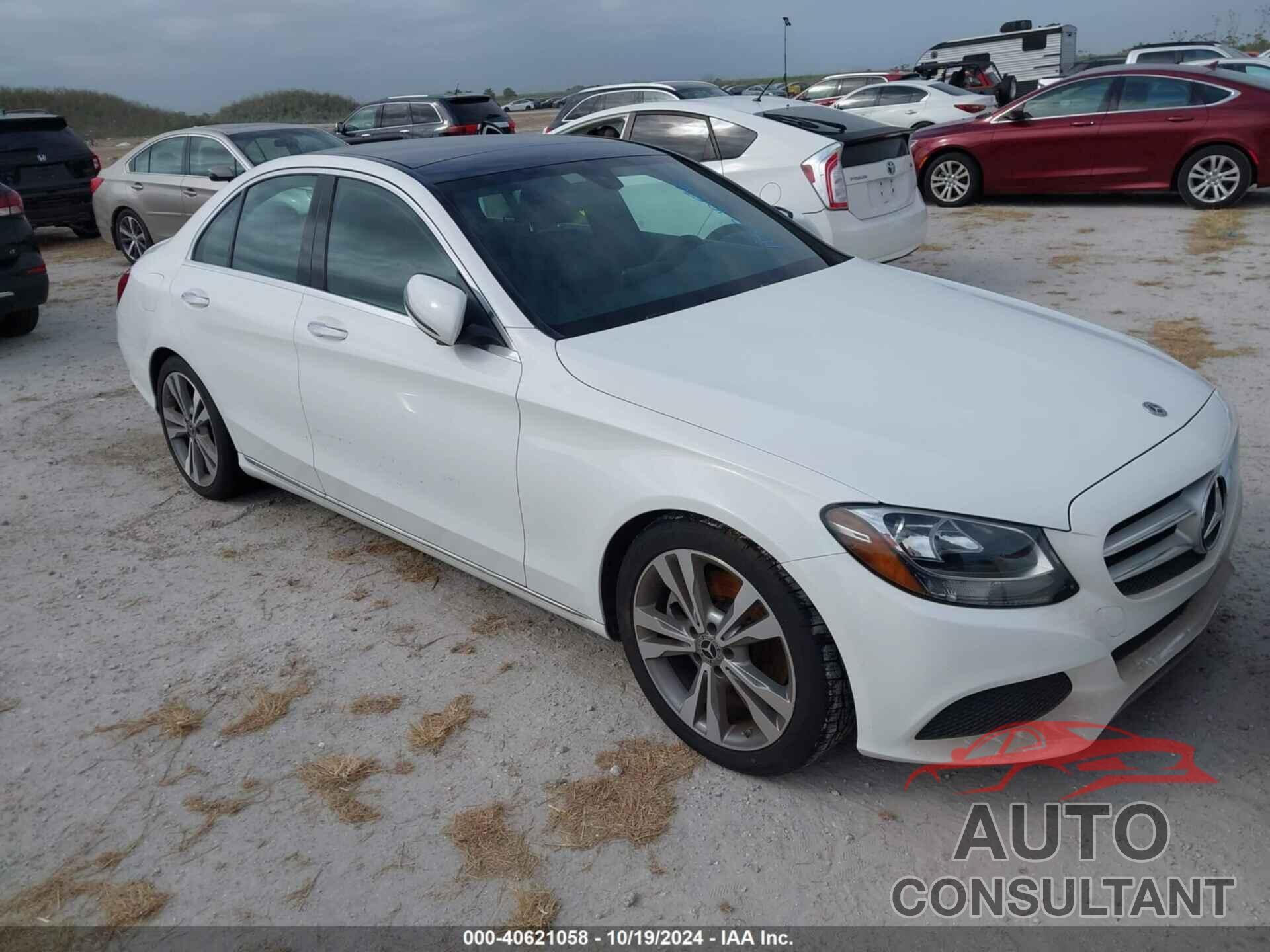 MERCEDES-BENZ C 300 2018 - WDDWF4JB5JR316058