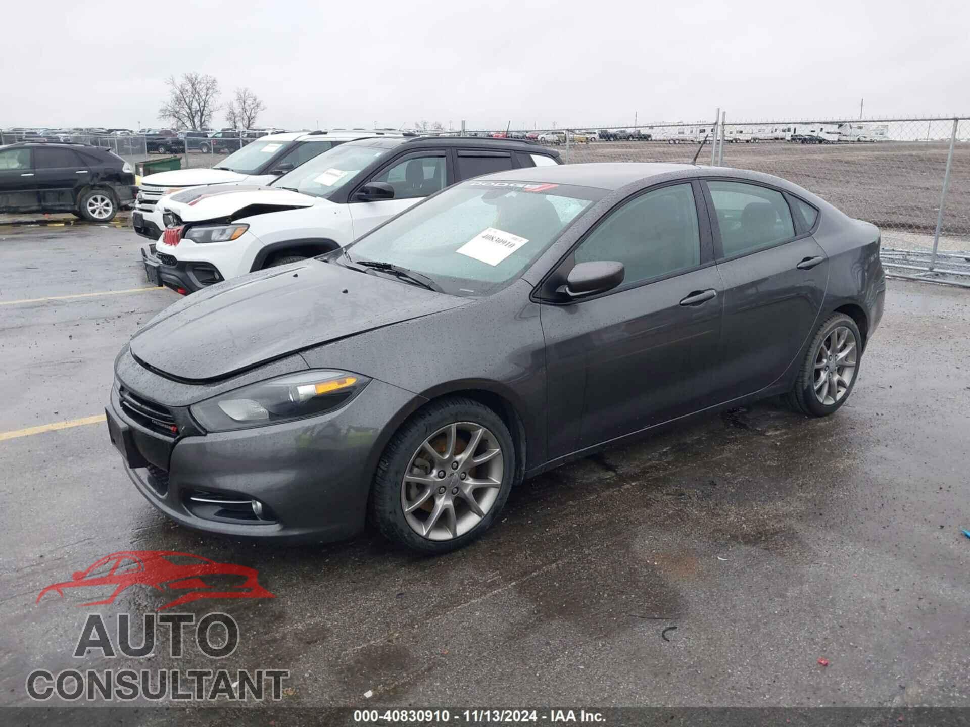 DODGE DART 2015 - 1C3CDFBBXFD242108
