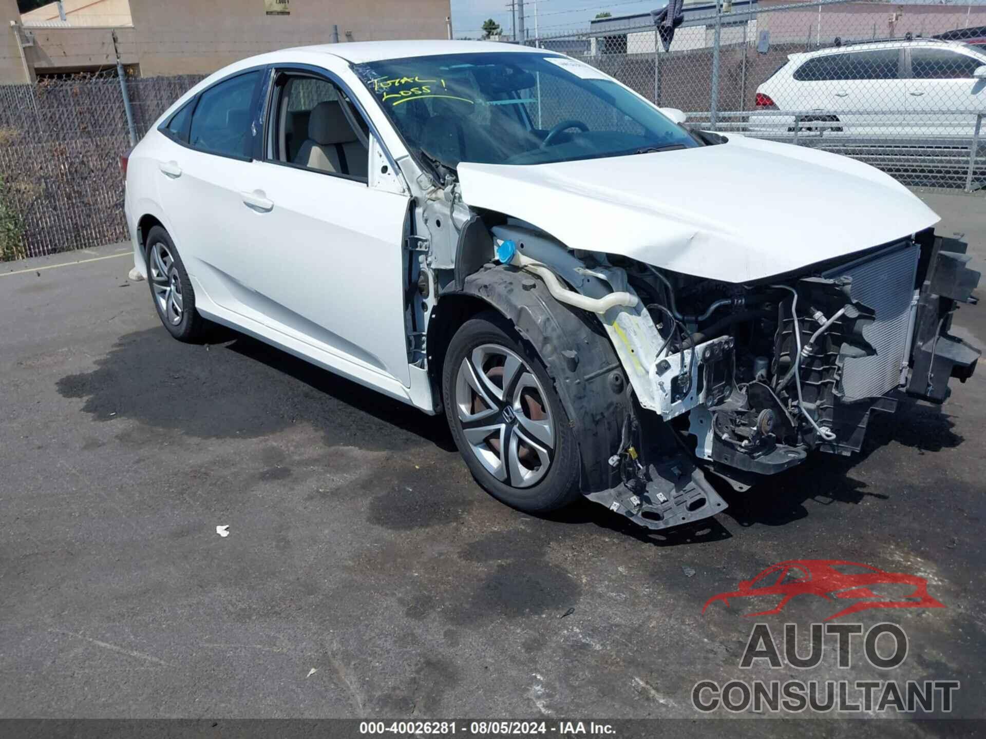 HONDA CIVIC 2017 - 19XFC2F5XHE209247