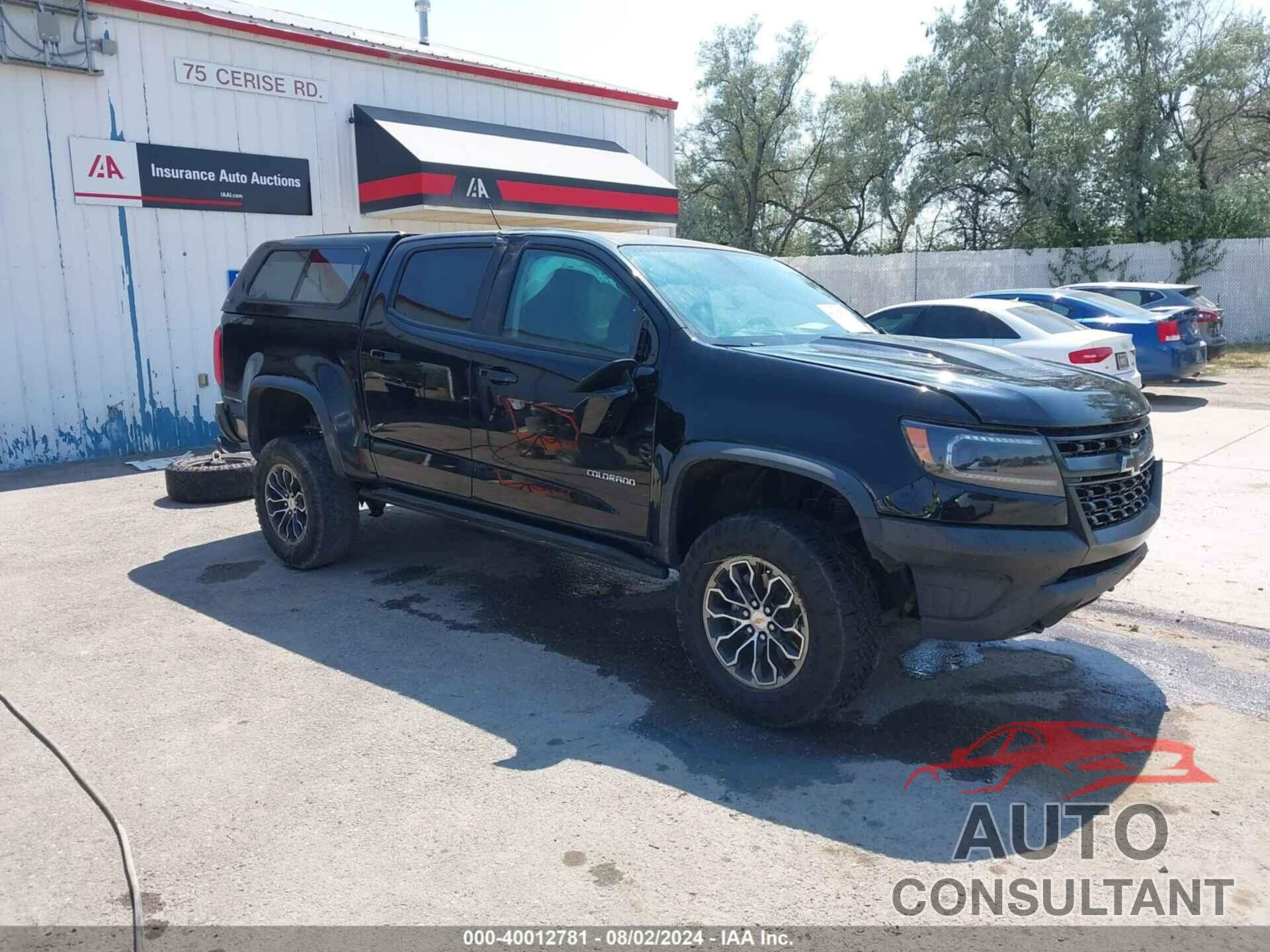 CHEVROLET COLORADO 2018 - 1GCGTEEN5J1198075