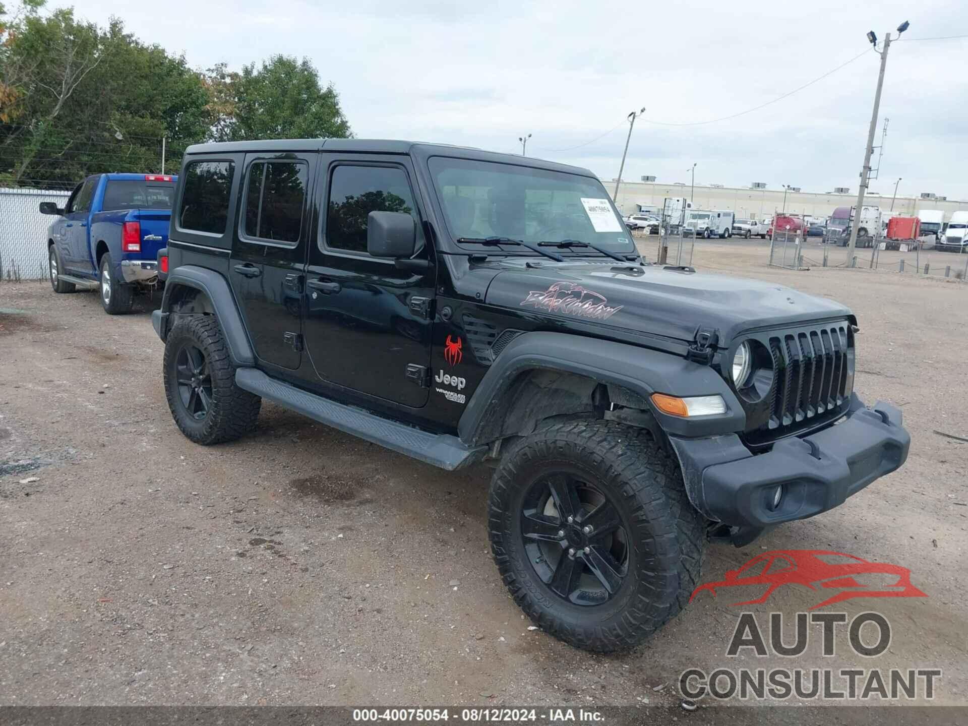 JEEP WRANGLER UNLIMITED 2018 - 1C4HJXDG3JW110510